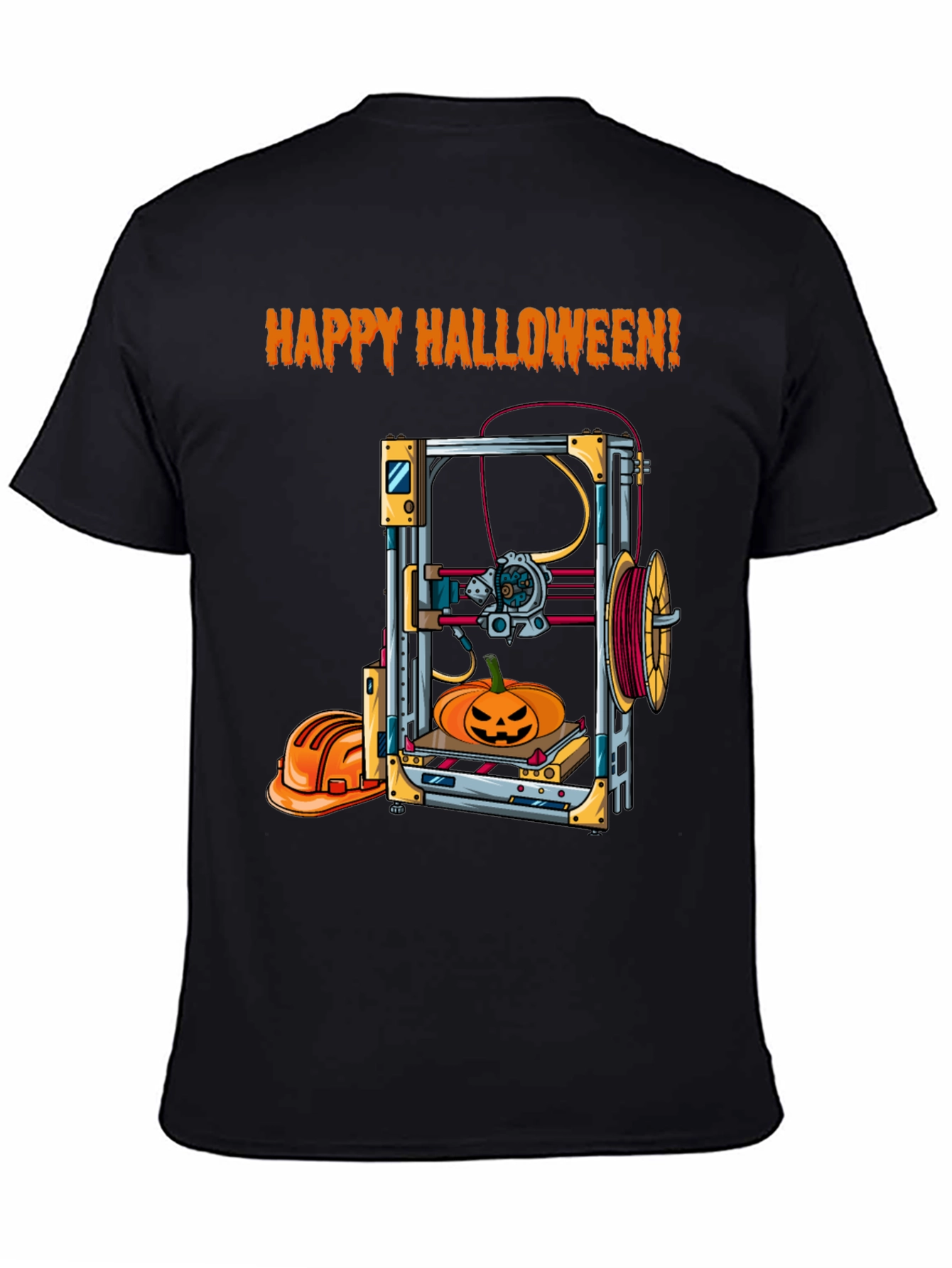Happy Halloween 3D Printing T-Shirt
