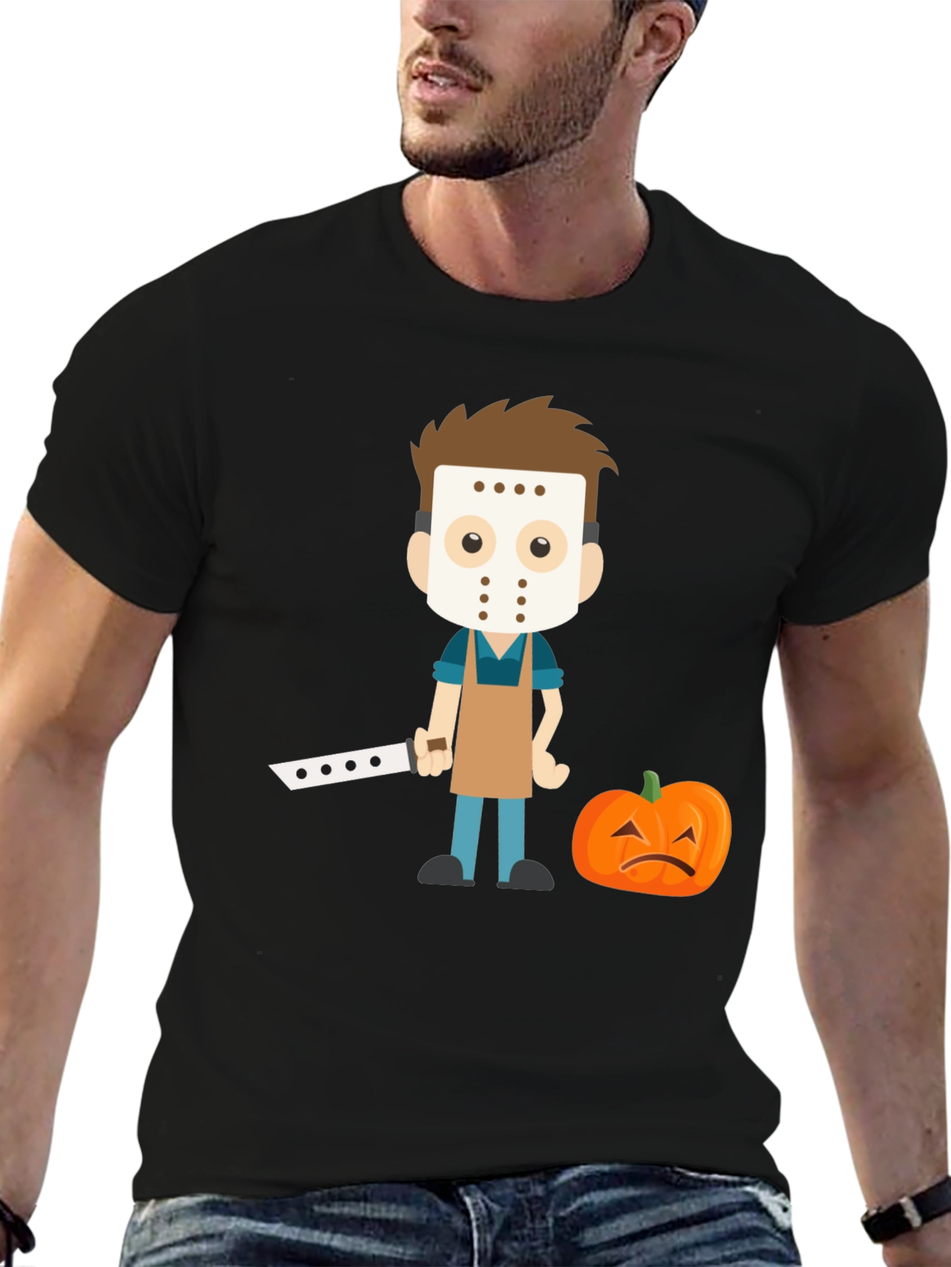 Halloween Cartoon Graphic Tee