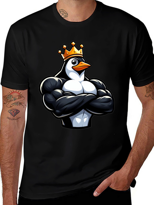 King Penguin Black T-Shirt
