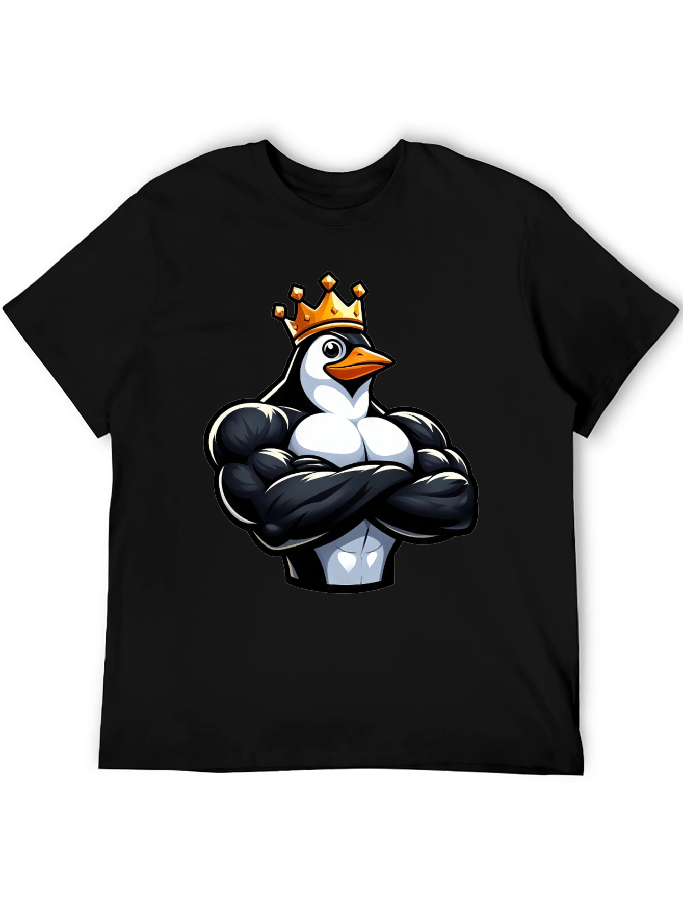 King Penguin Black T-Shirt