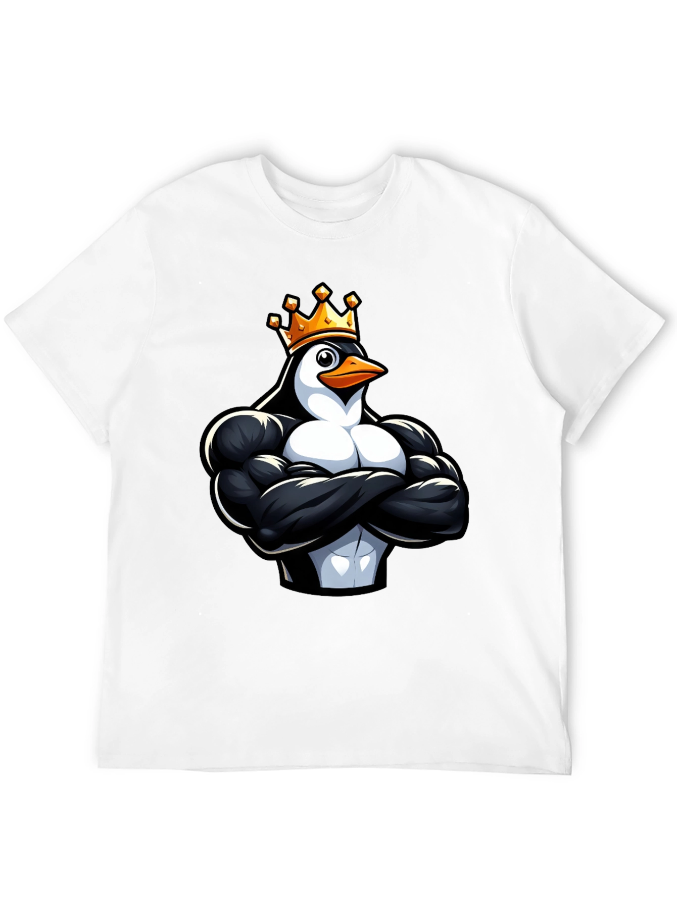 King Penguin Black T-Shirt