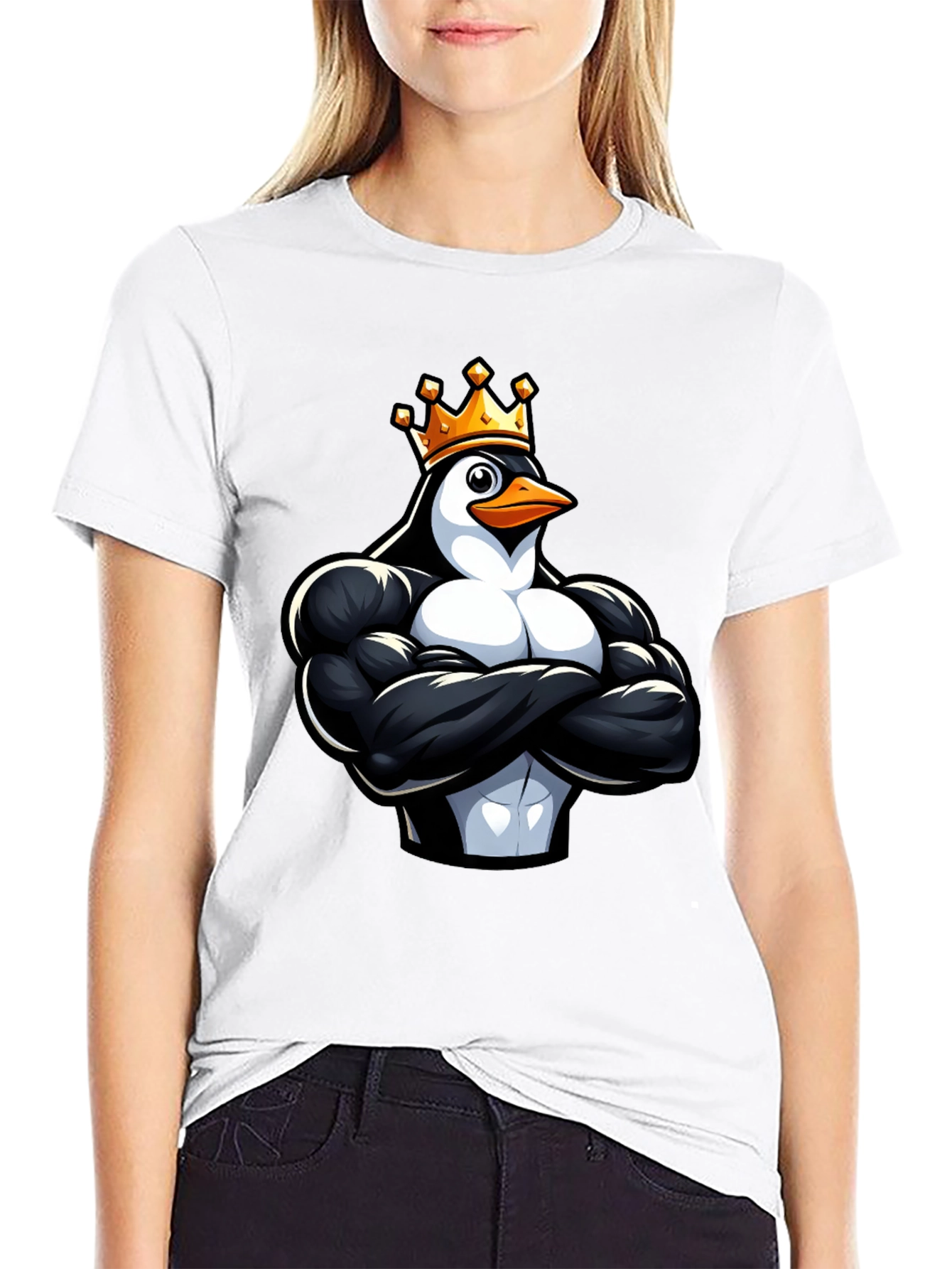 King Penguin Black T-Shirt