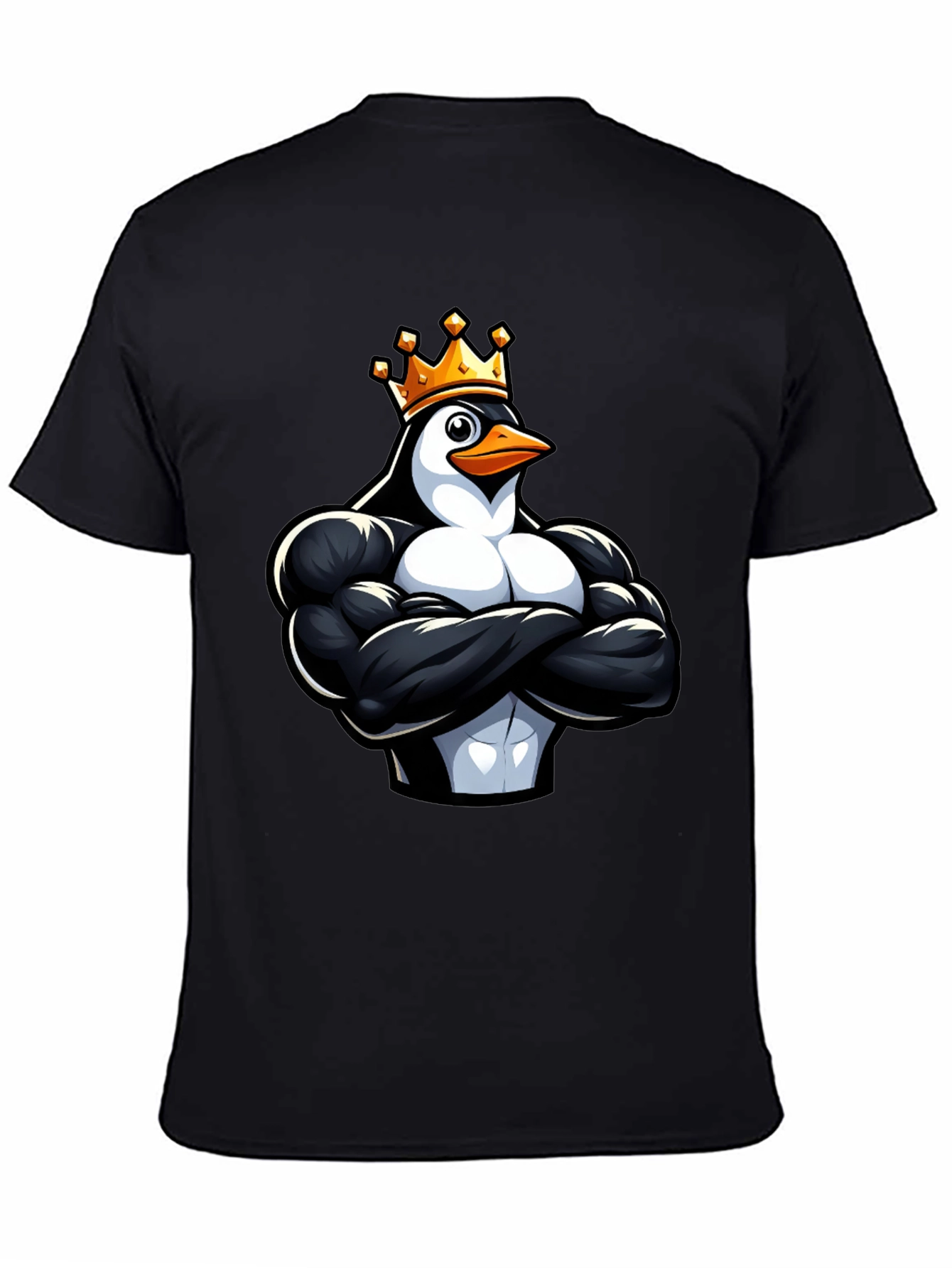 King Penguin Black T-Shirt