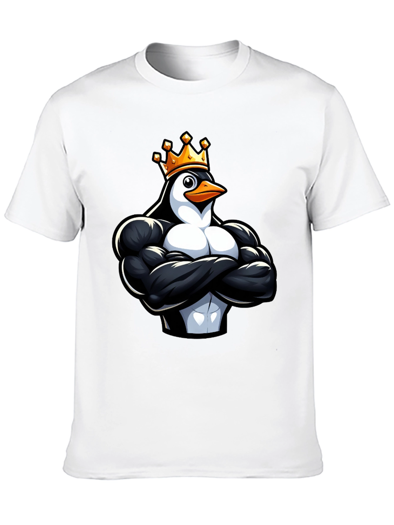 King Penguin Black T-Shirt