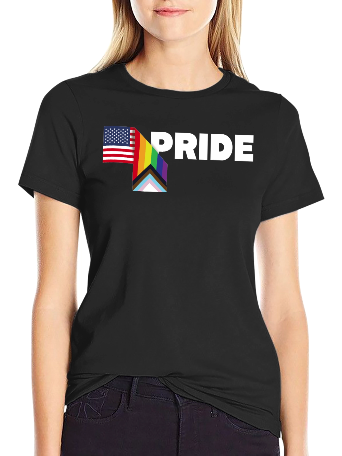 Pride USA LGBTQ+ T-Shirt - Celebrate Diversity