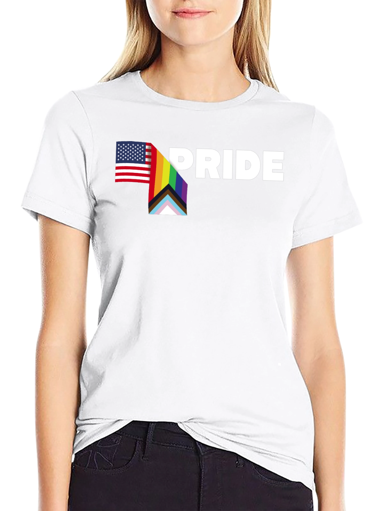 Pride USA LGBTQ+ T-Shirt - Celebrate Diversity