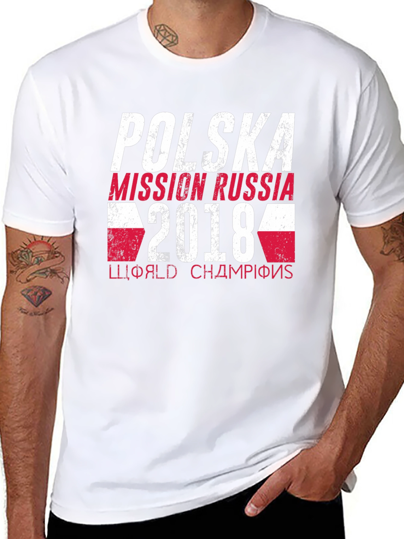 Polksa Mission Russia 2018 T-Shirt