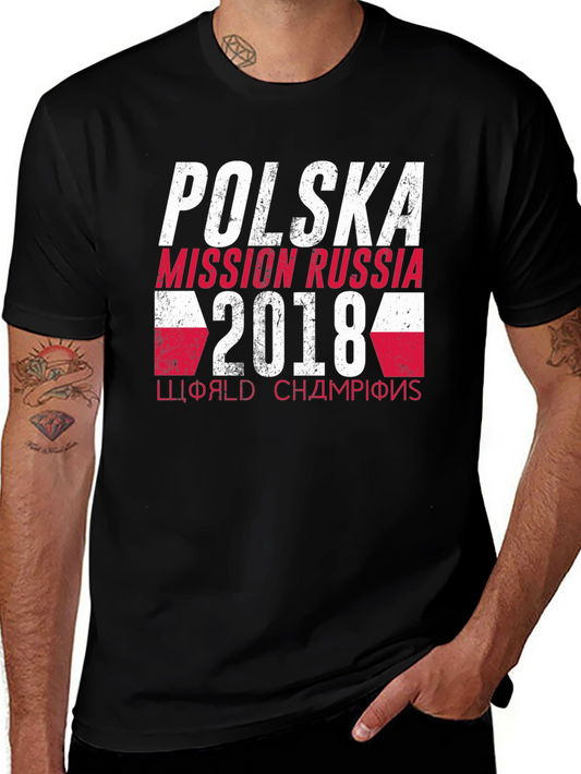 Polksa Mission Russia 2018 T-Shirt