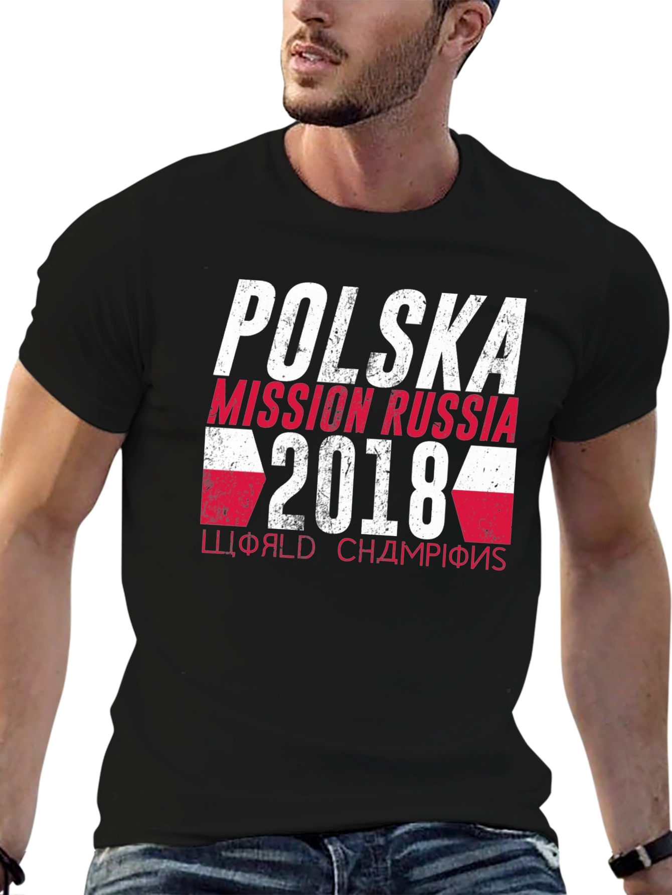 Polksa Mission Russia 2018 T-Shirt