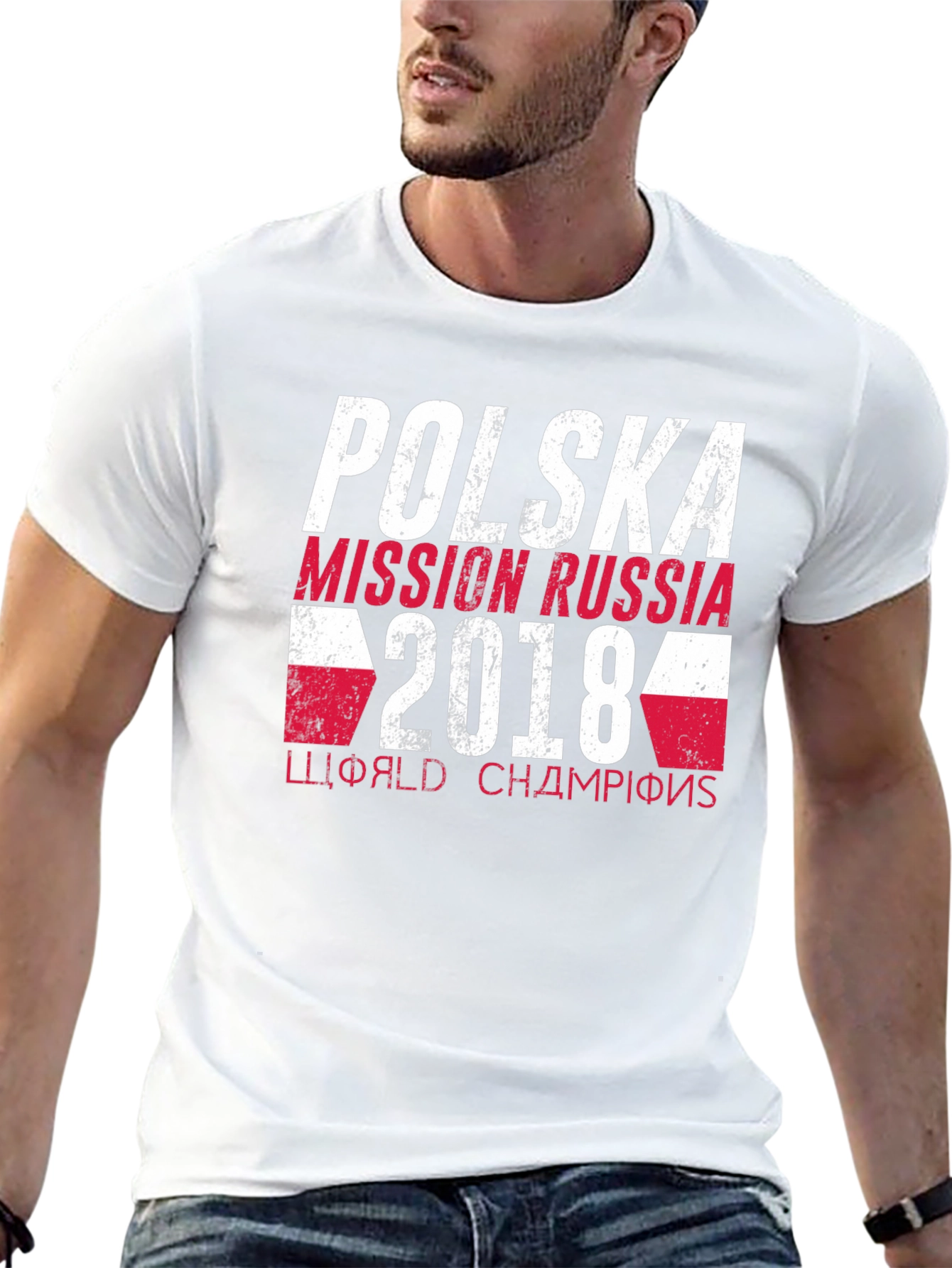 Polksa Mission Russia 2018 T-Shirt