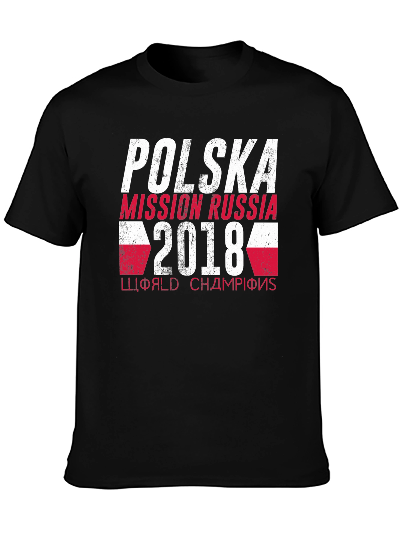 Polksa Mission Russia 2018 T-Shirt