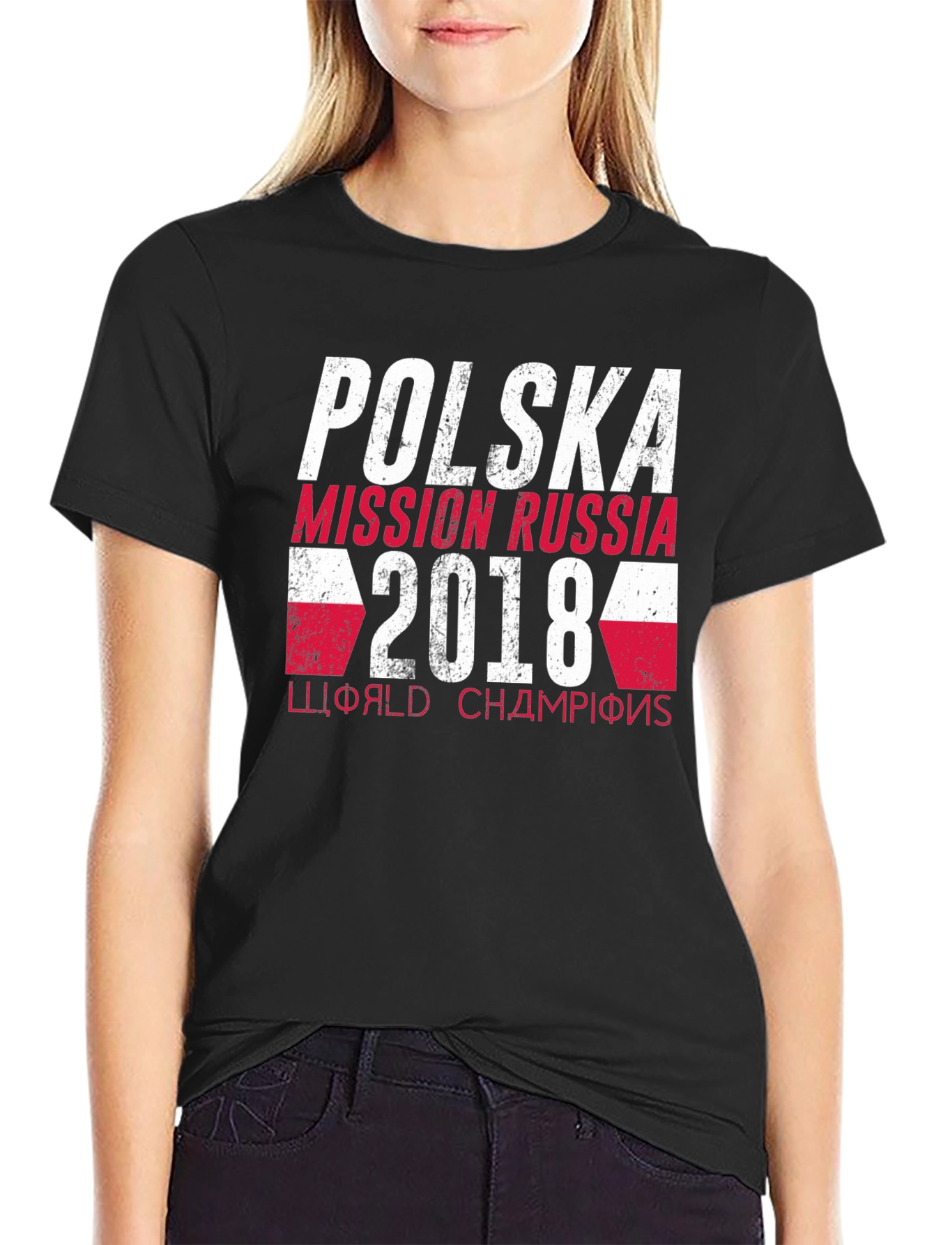 Polksa Mission Russia 2018 T-Shirt