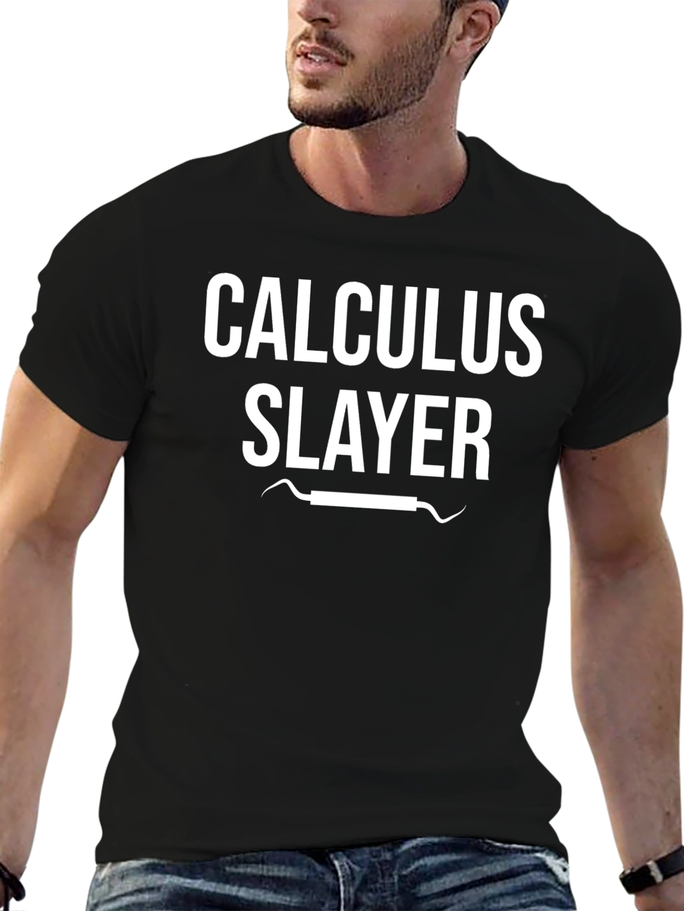 Calculus Slayer Black Graphic Tee
