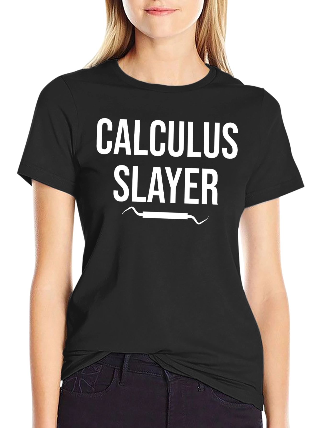 Calculus Slayer Black Graphic Tee