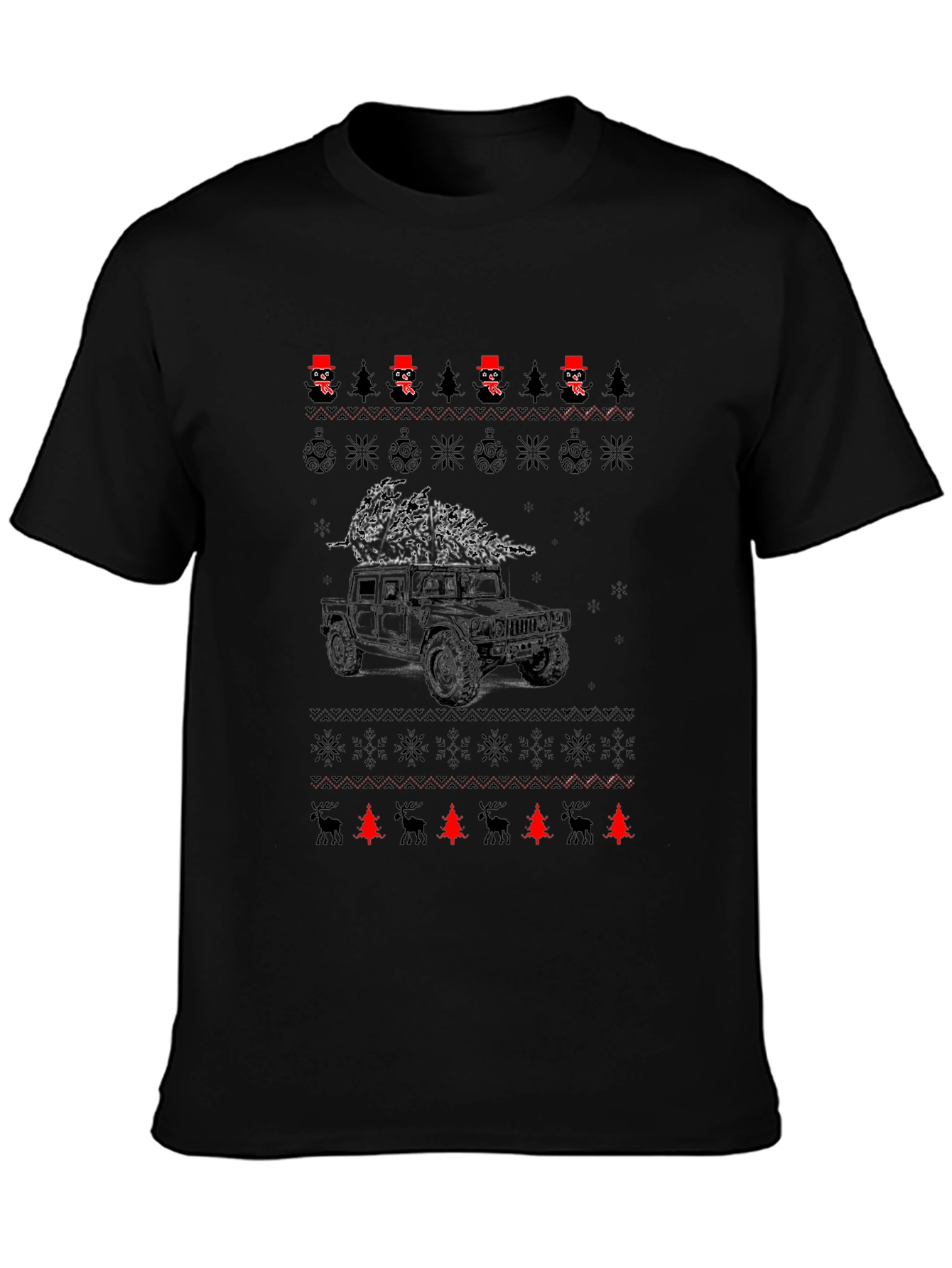 Ugly Christmas Hummer T-Shirt
