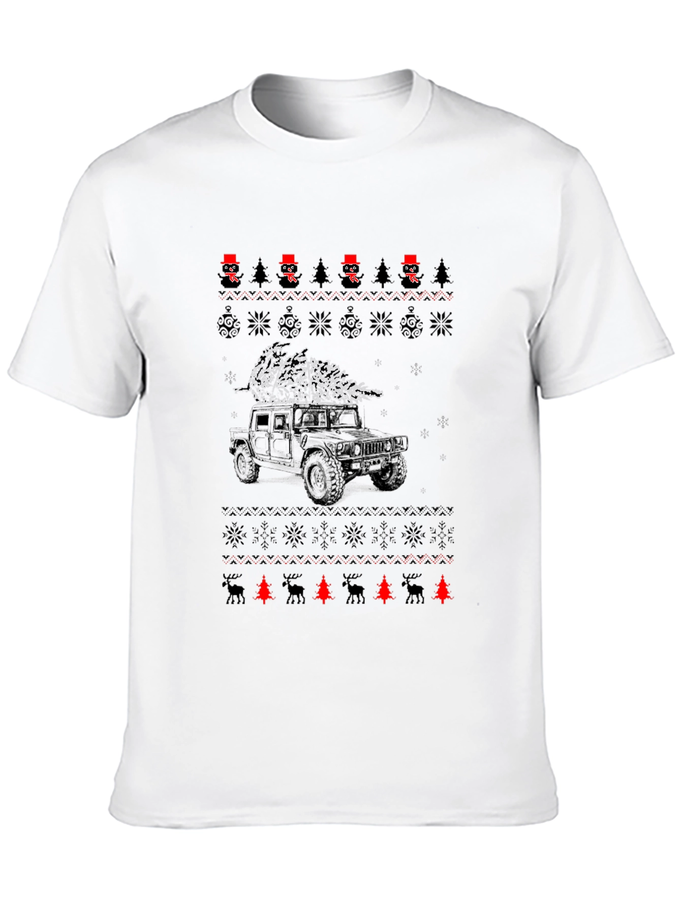 Ugly Christmas Hummer T-Shirt