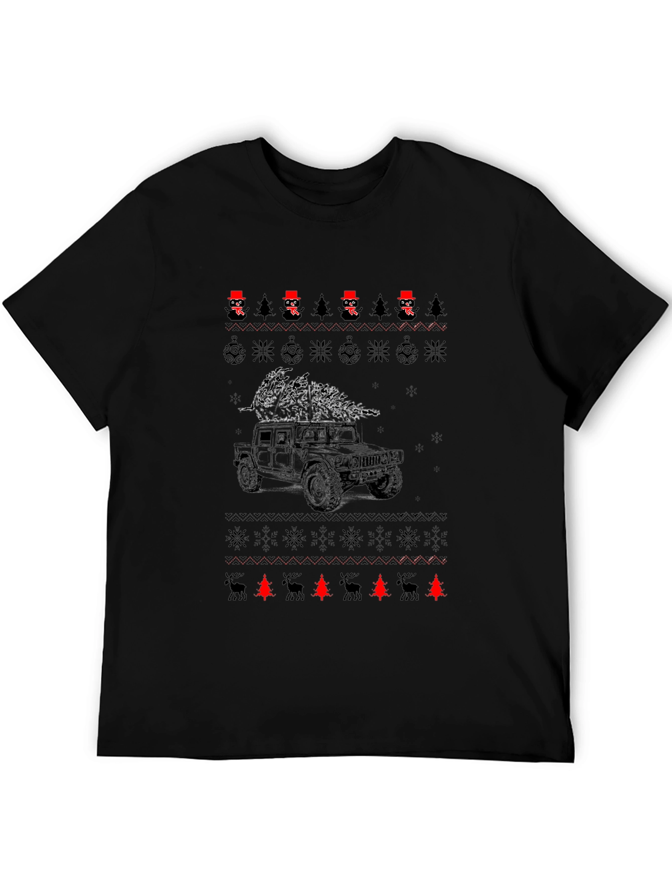 Ugly Christmas Hummer T-Shirt