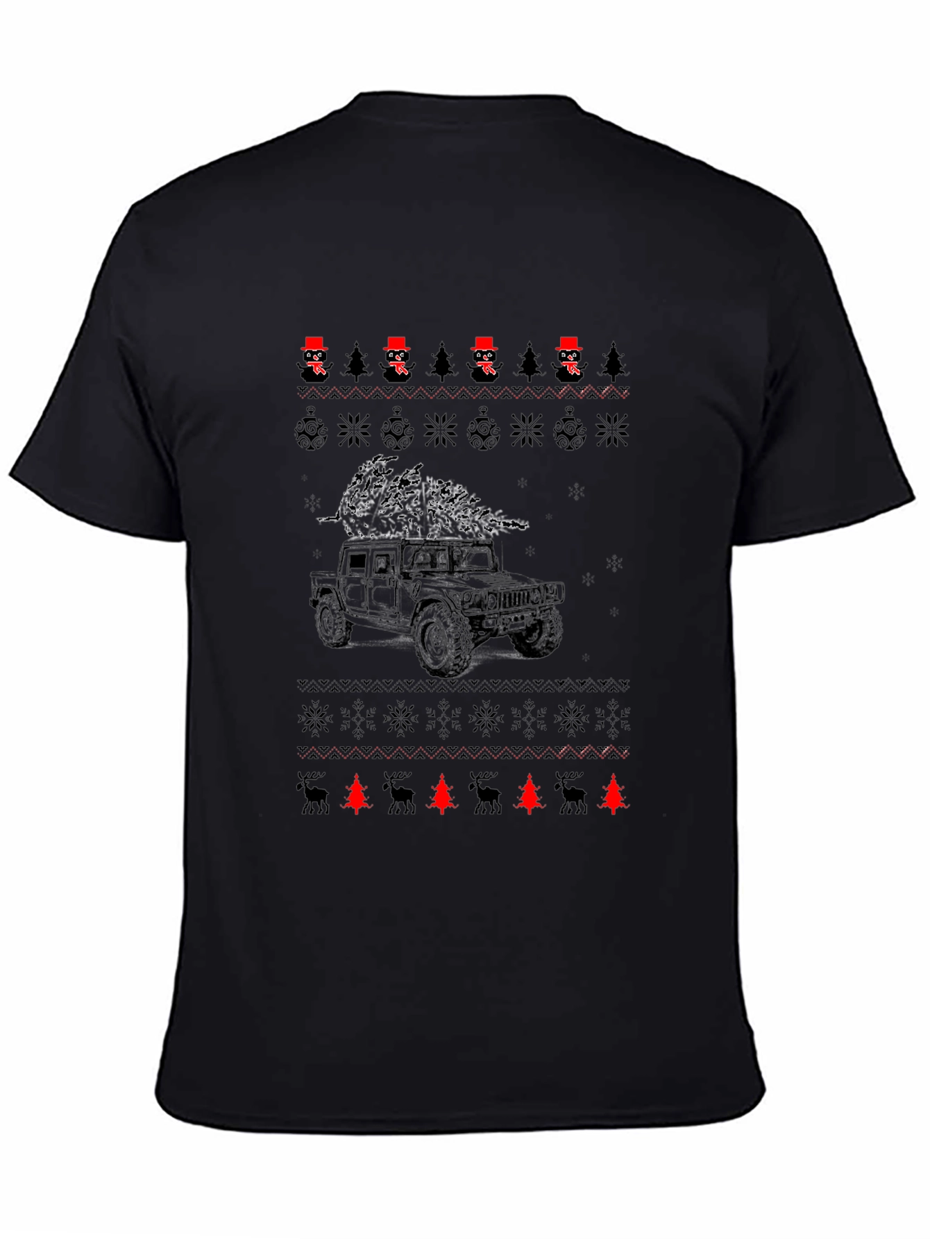 Ugly Christmas Hummer T-Shirt