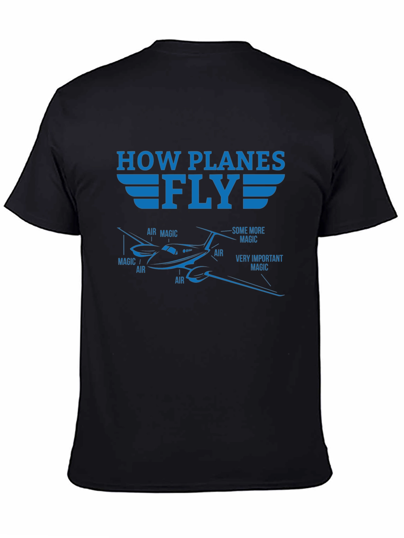 How Planes Fly Graphic T-Shirt