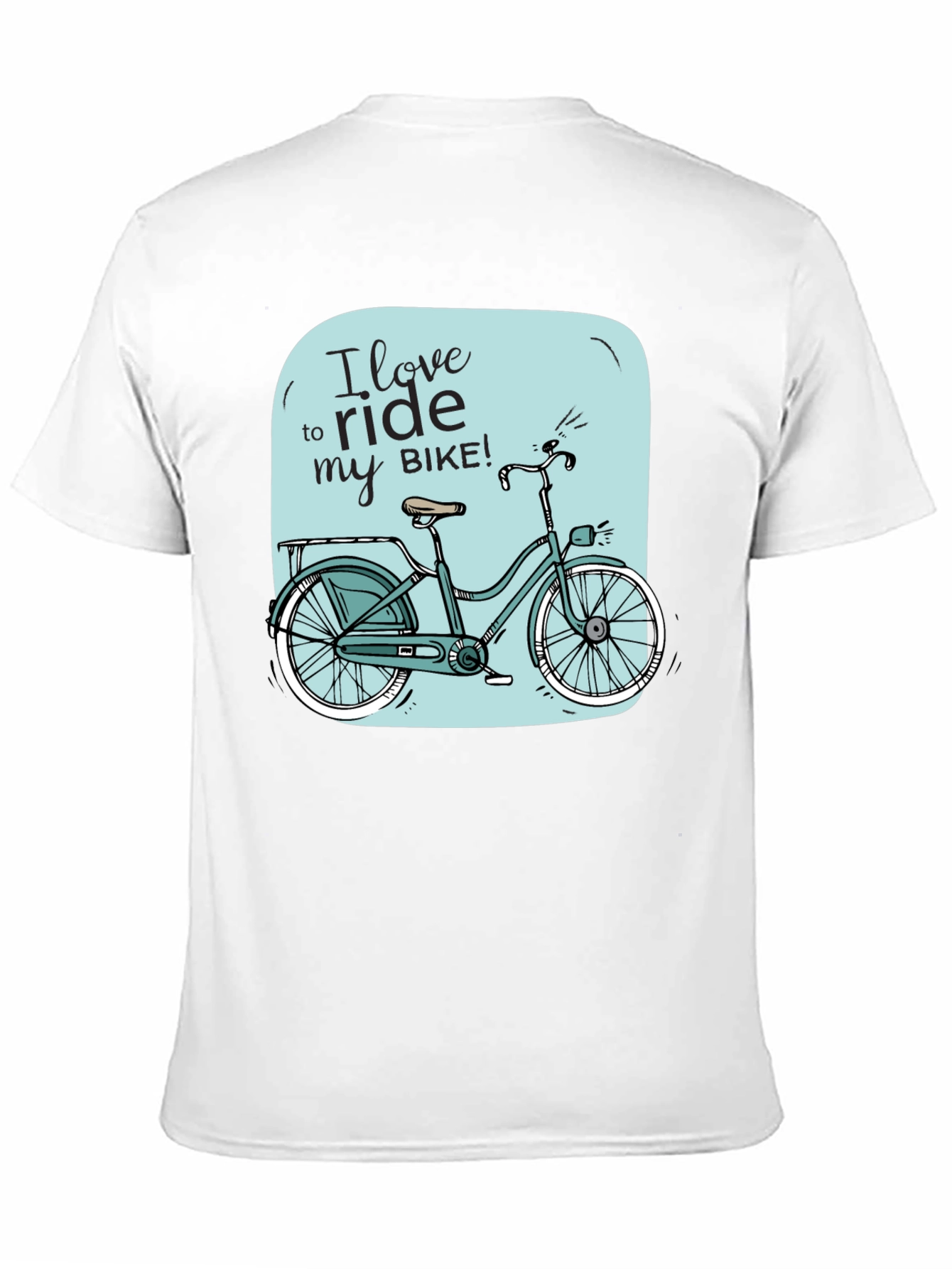I Love to Ride My Bike Graphic T-Shirt