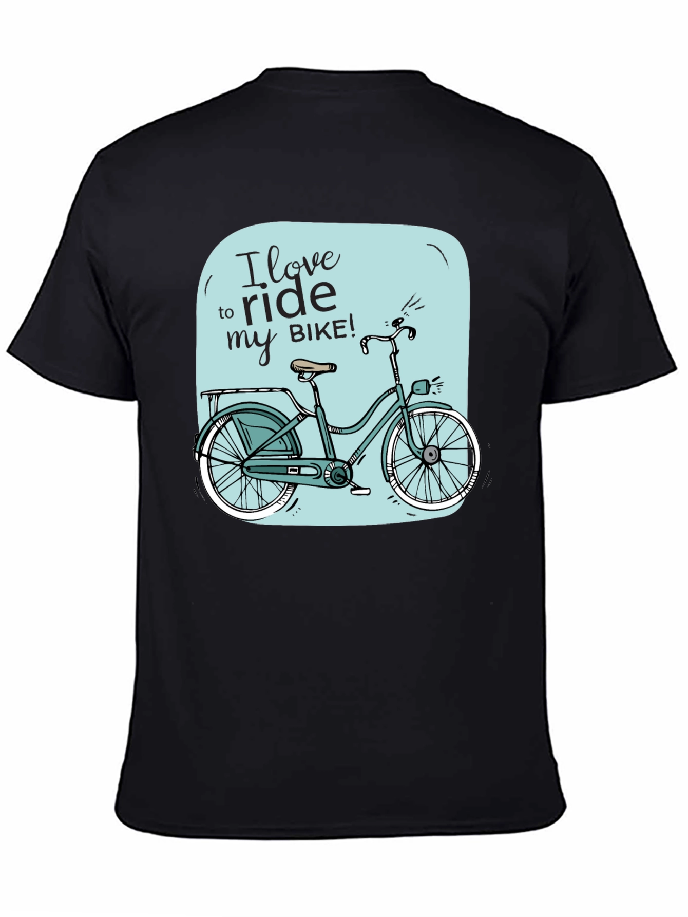 I Love to Ride My Bike Graphic T-Shirt