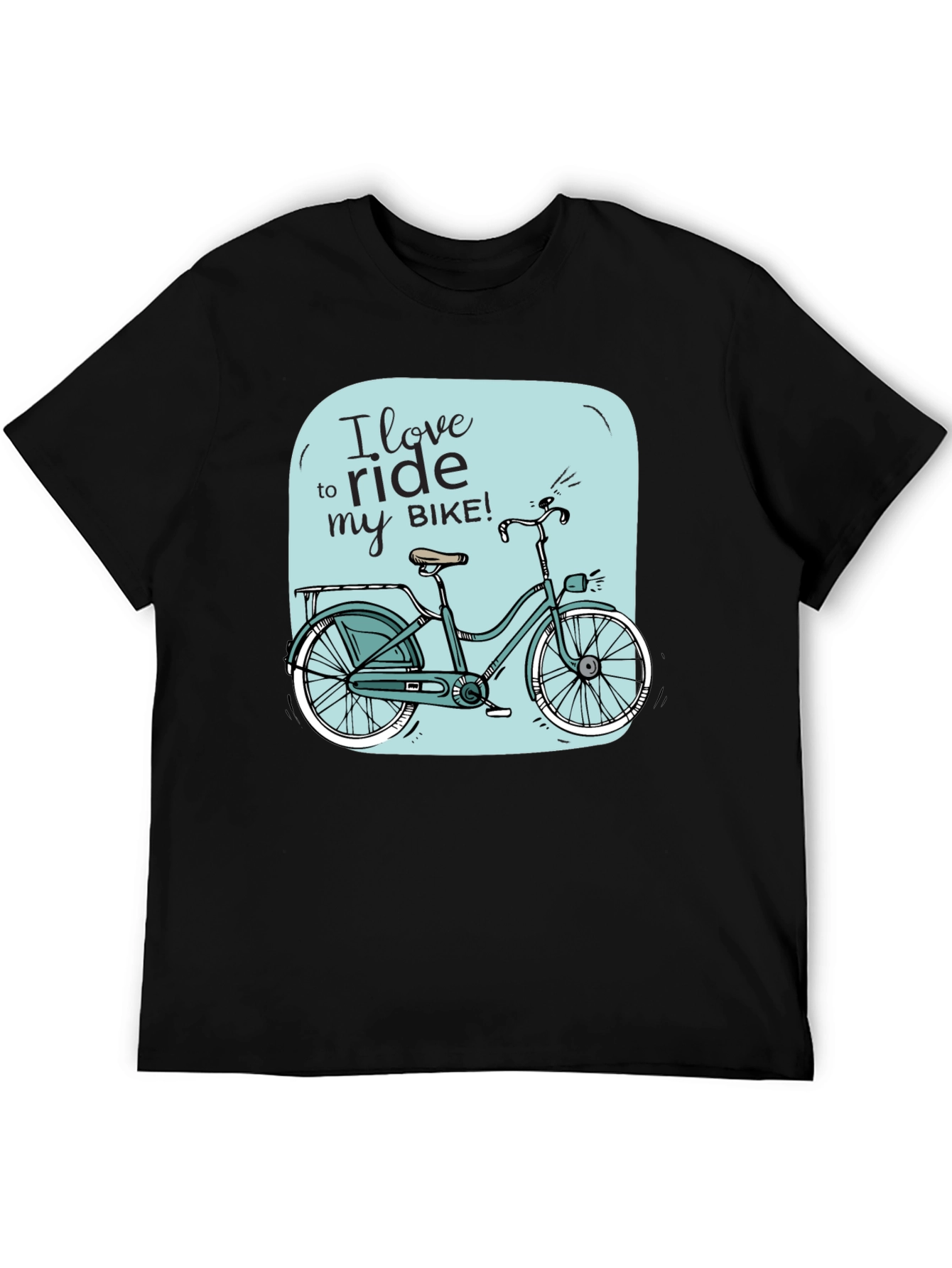 I Love to Ride My Bike Graphic T-Shirt