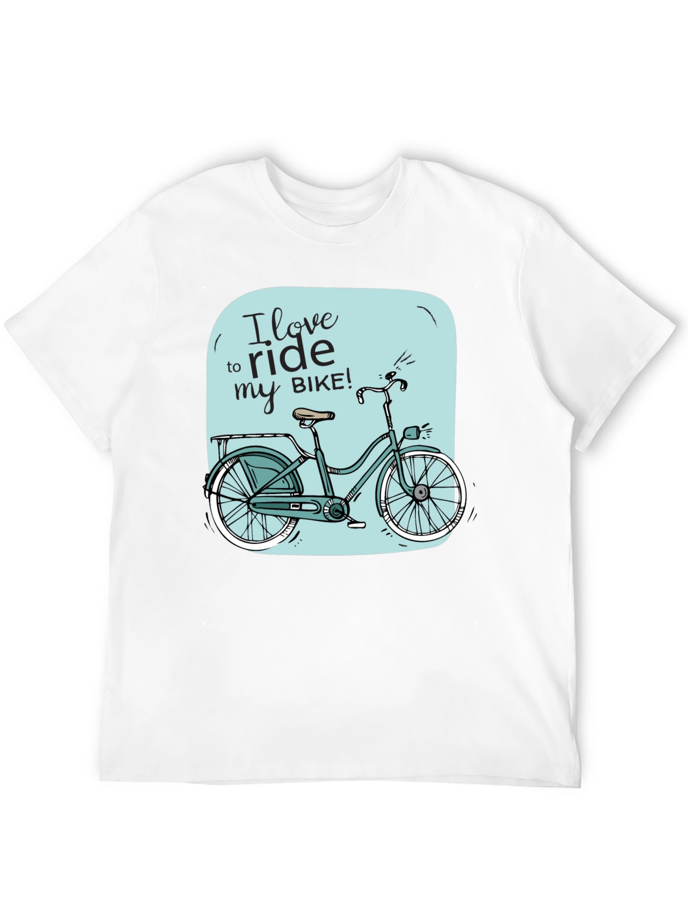 I Love to Ride My Bike Graphic T-Shirt