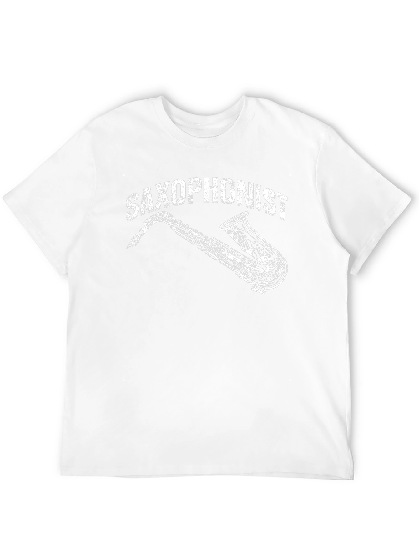 Saxophonist Graphic T-Shirt - Black