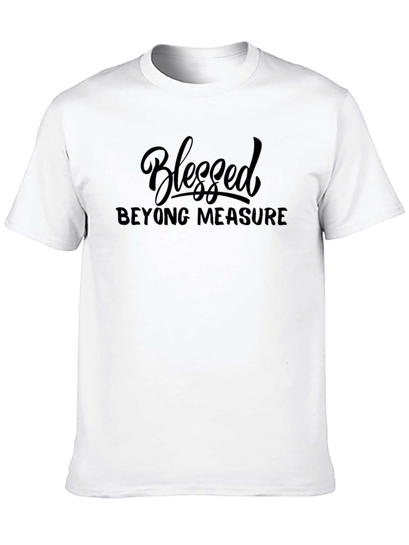Blessed Beyond Measure Black T-Shirt