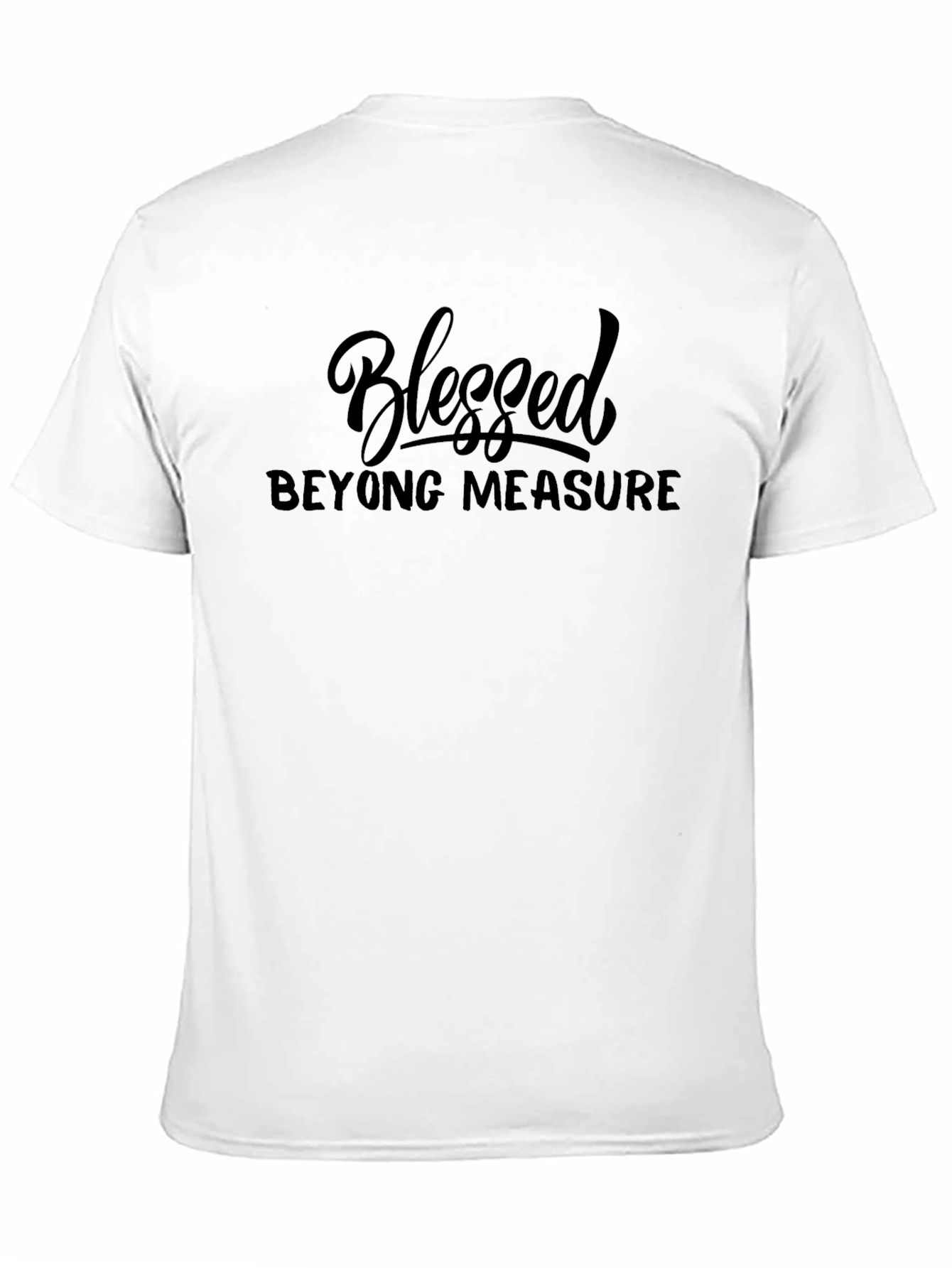 Blessed Beyond Measure Black T-Shirt