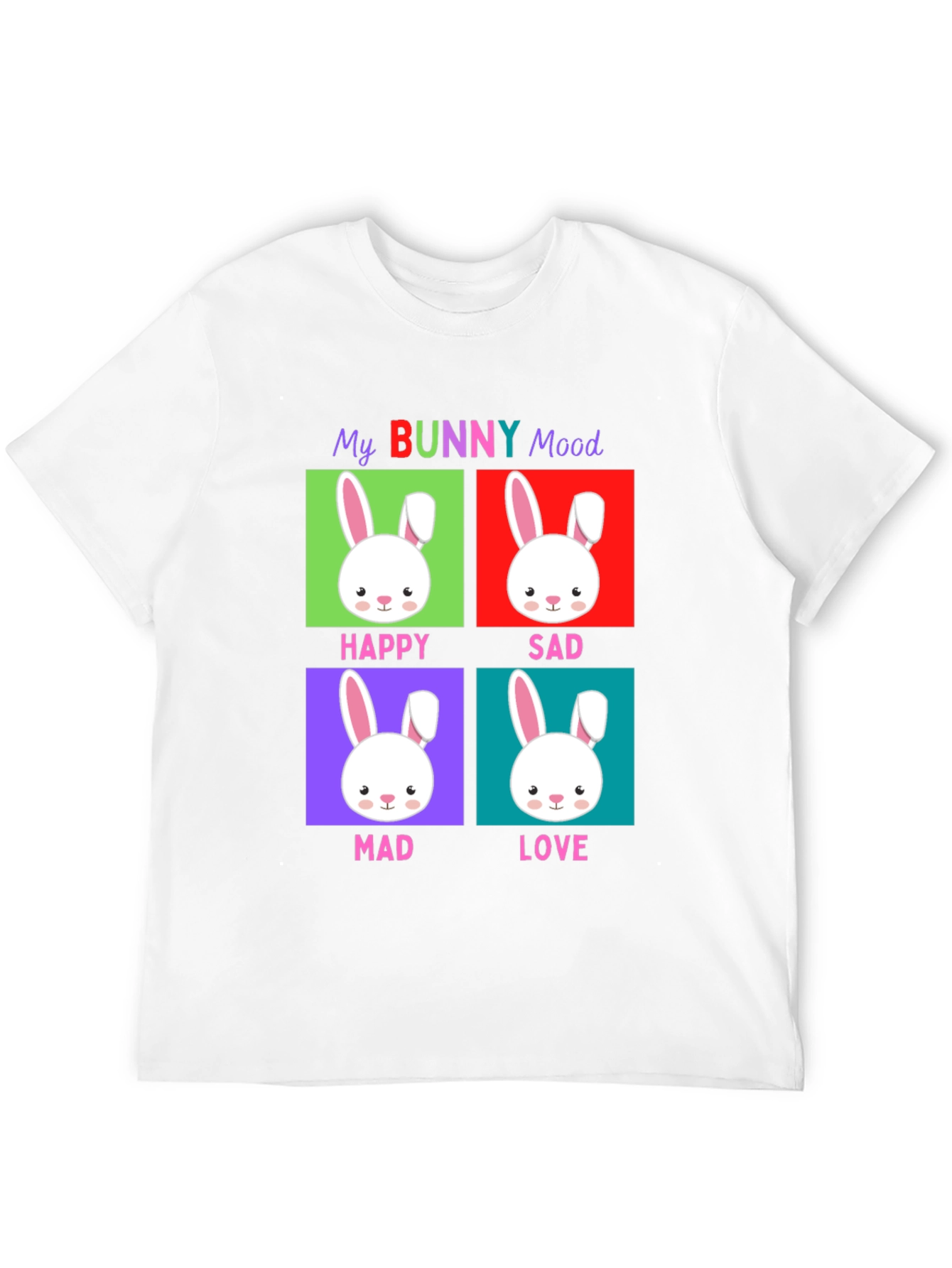 Funny Easter Bunny Mood T-Shirt
