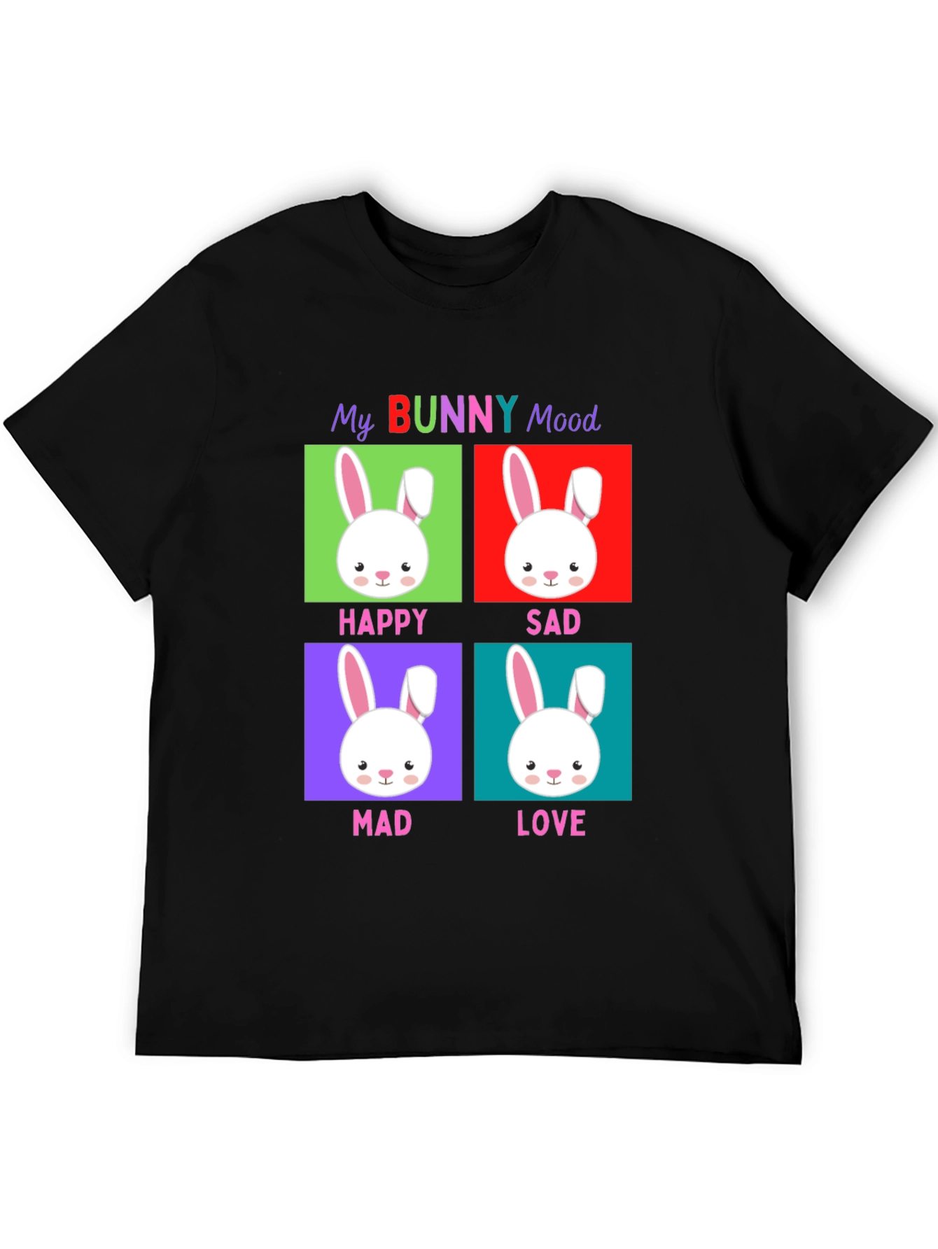 Funny Easter Bunny Mood T-Shirt