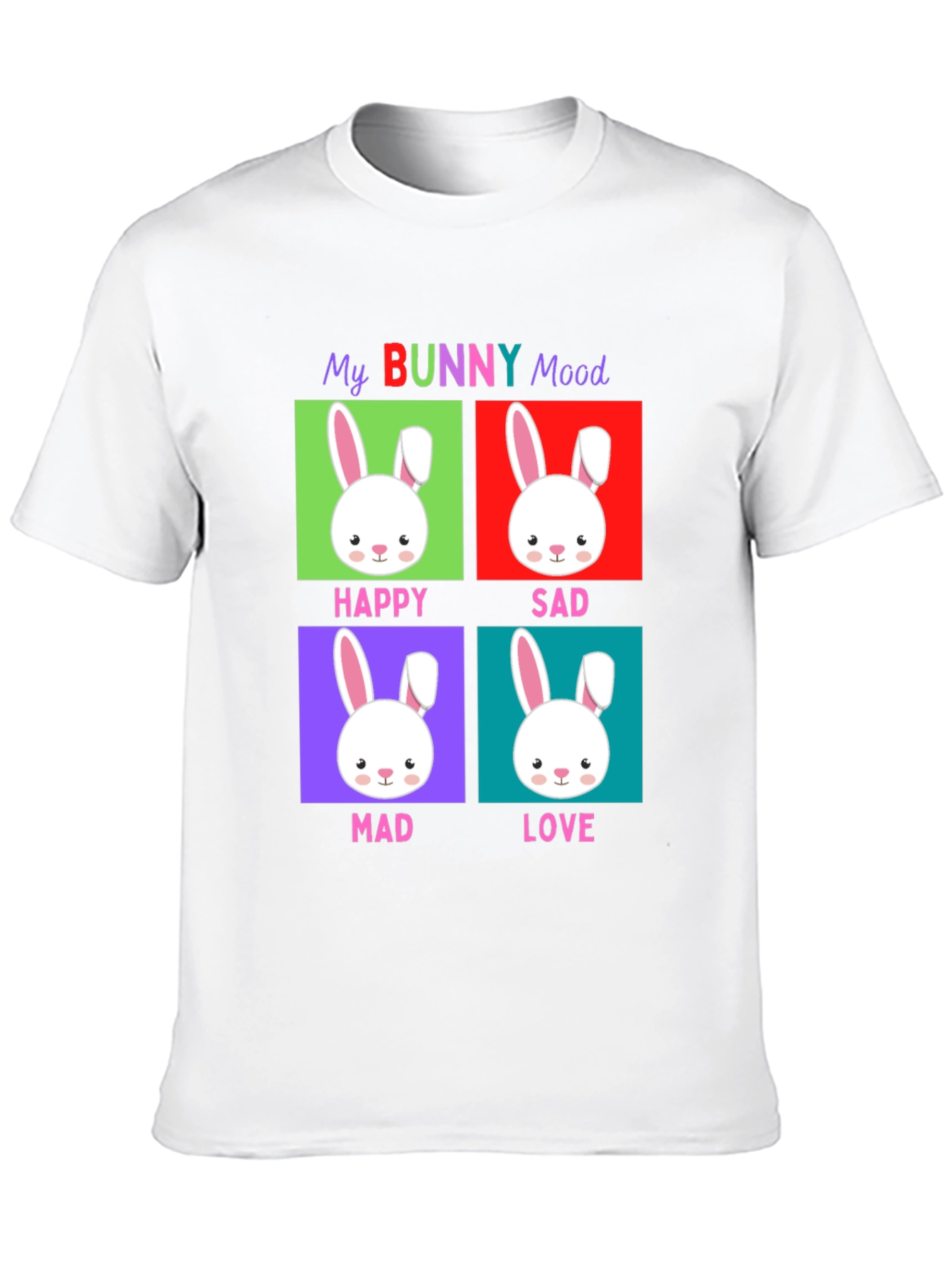 Funny Easter Bunny Mood T-Shirt