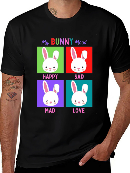 Funny Easter Bunny Mood T-Shirt