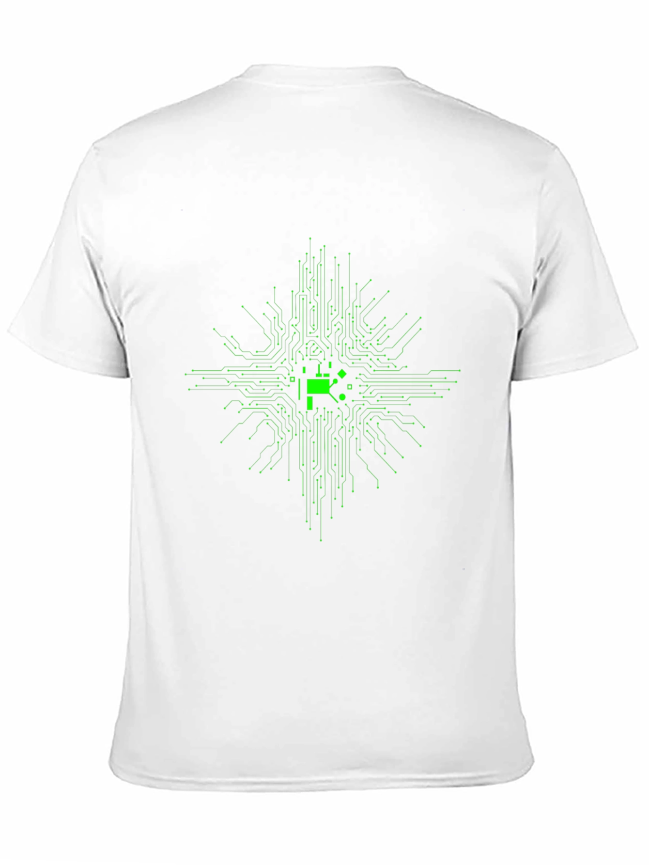 Circuit Board Graphic Tee - Cool Tech T-Shirt