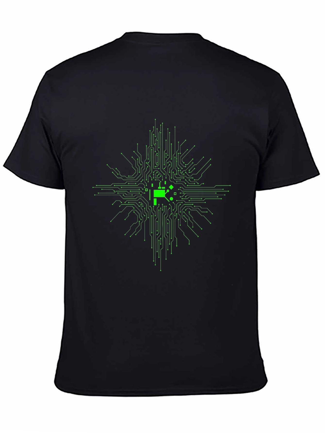 Circuit Board Graphic Tee - Cool Tech T-Shirt