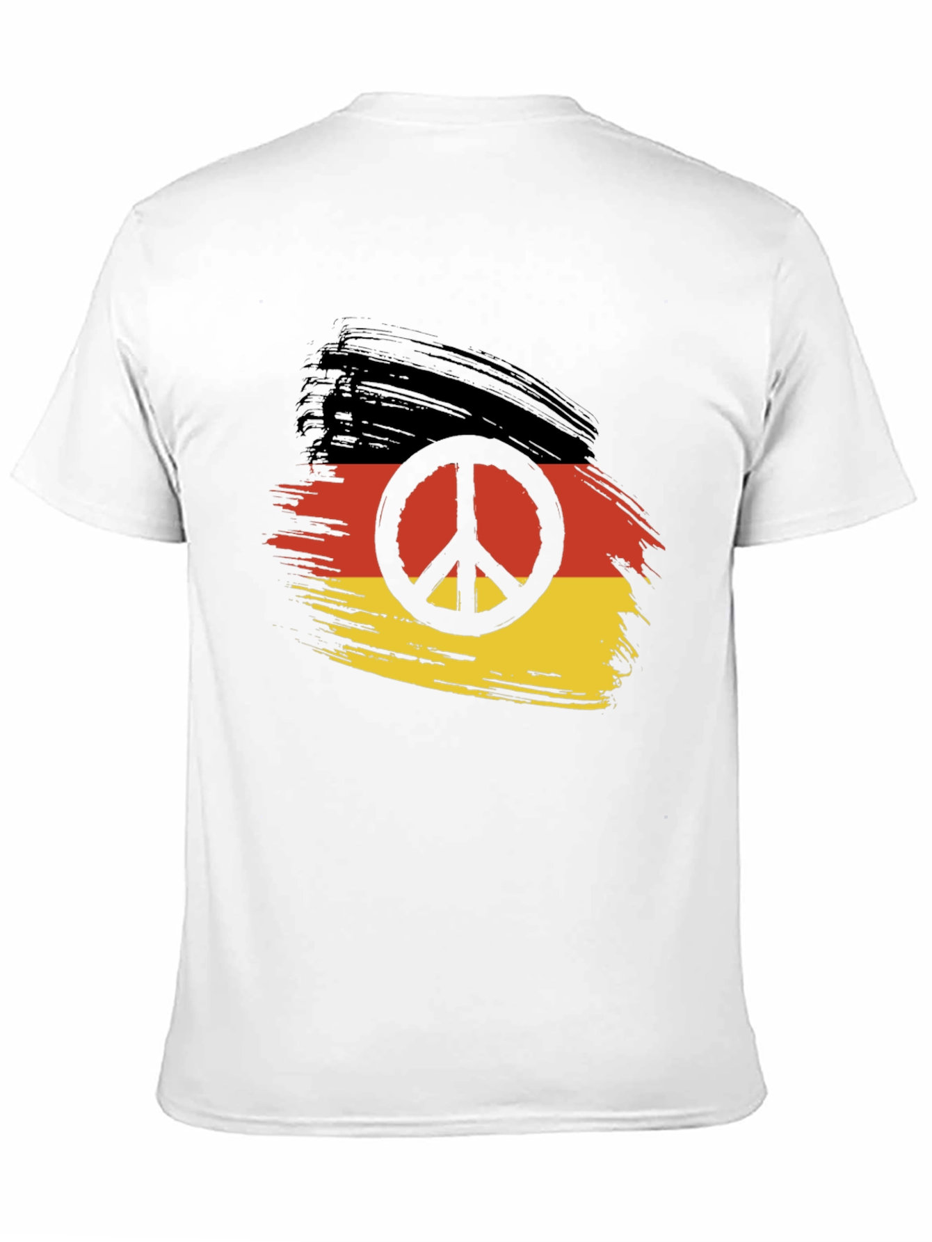 Germany Flag Peace Sign T-Shirt