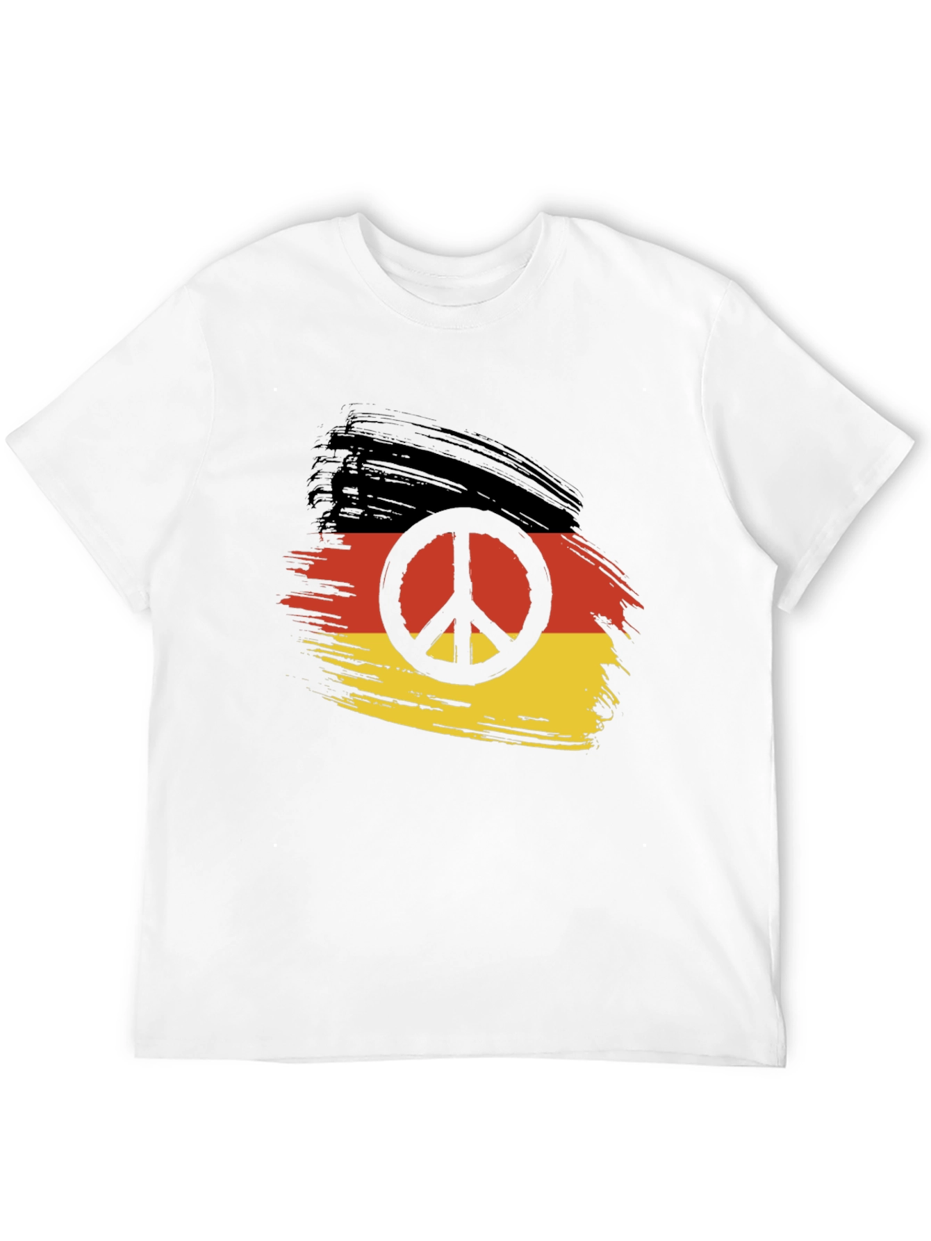 Germany Flag Peace Sign T-Shirt