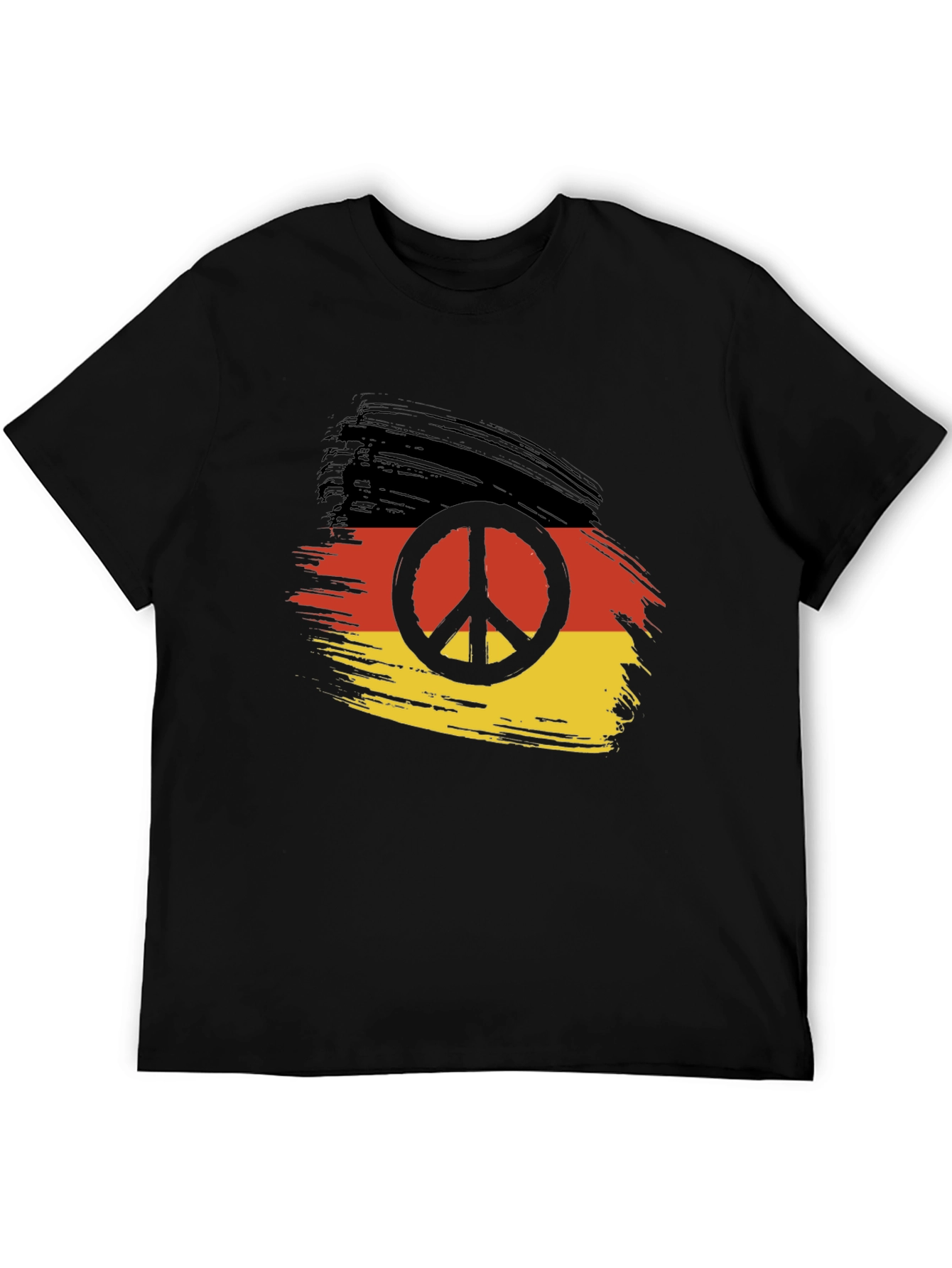 Germany Flag Peace Sign T-Shirt
