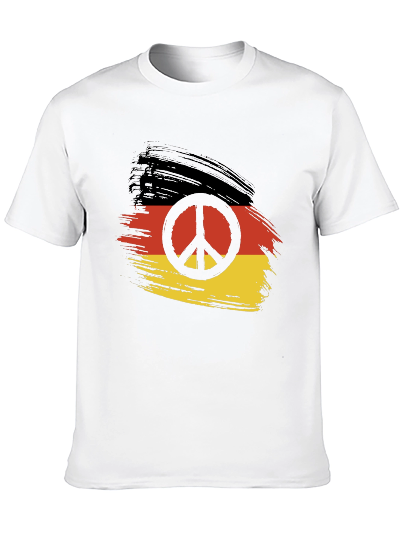 Germany Flag Peace Sign T-Shirt