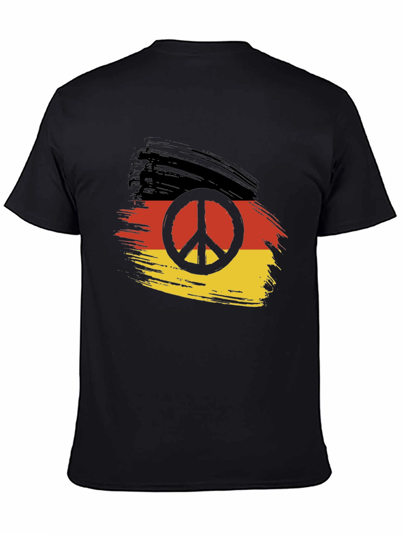 Germany Flag Peace Sign T-Shirt