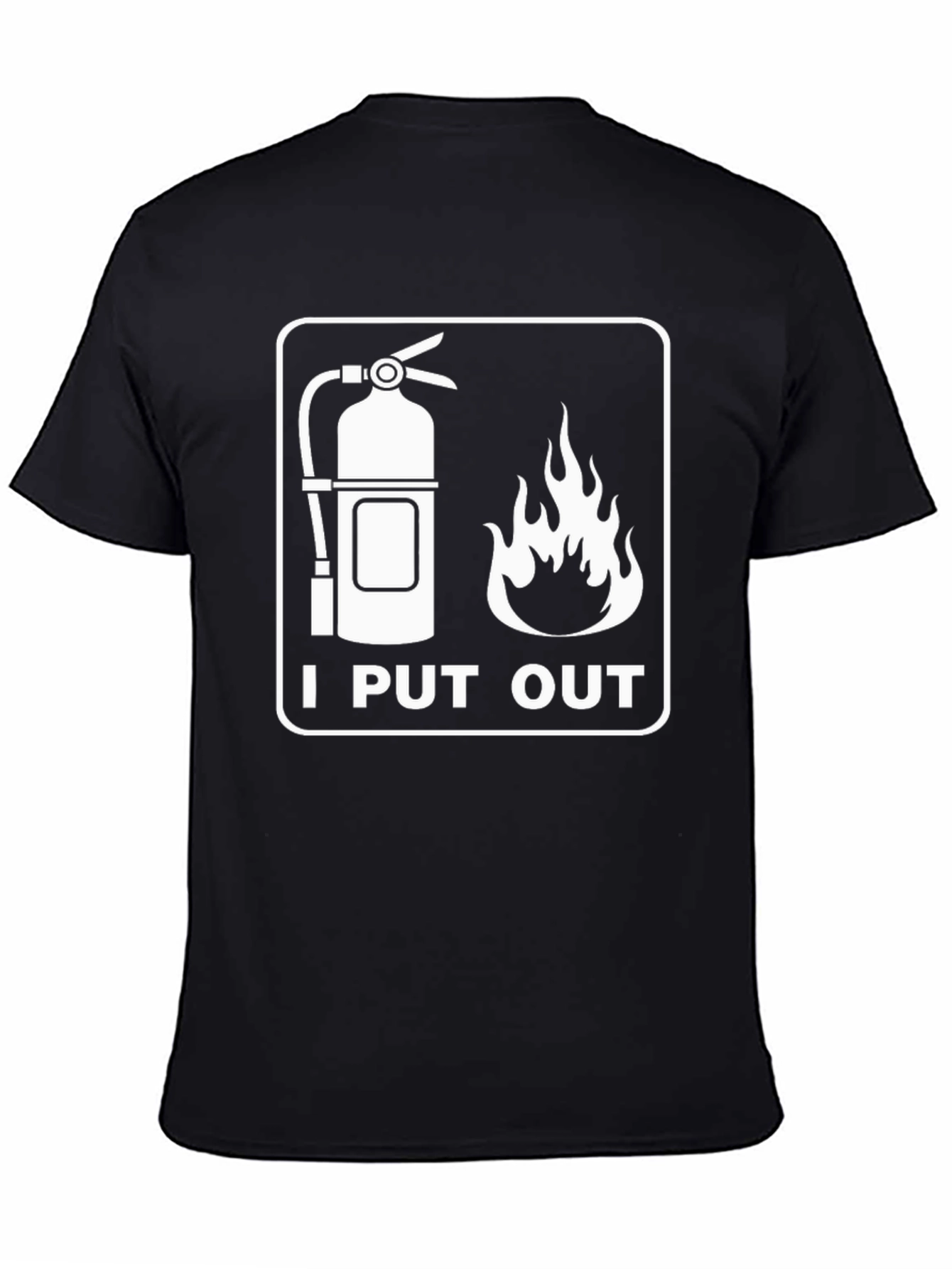 I Put Out T-Shirt Funny Fire Extinguisher Tee
