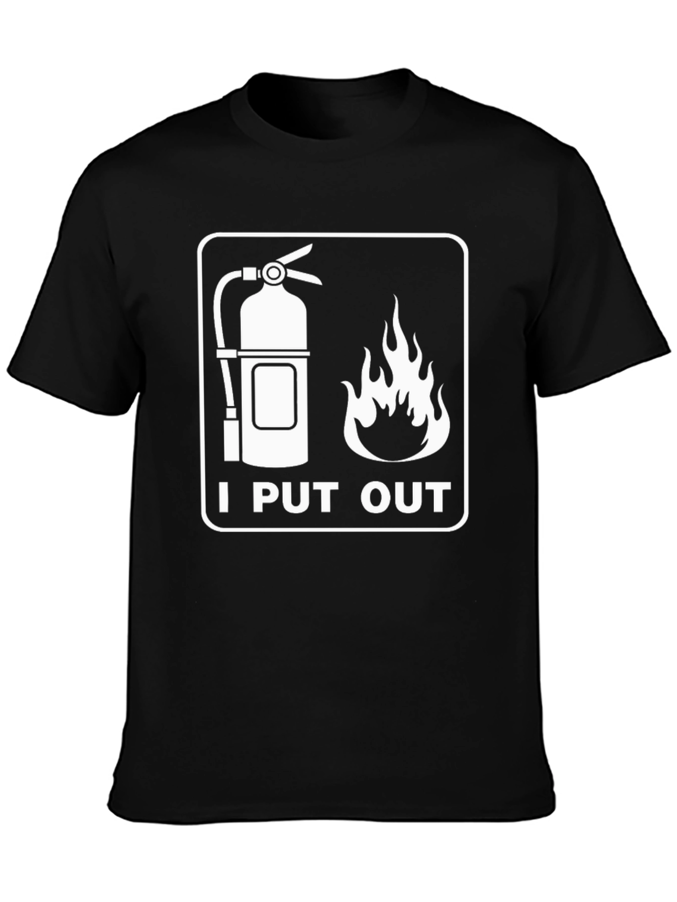 I Put Out T-Shirt Funny Fire Extinguisher Tee
