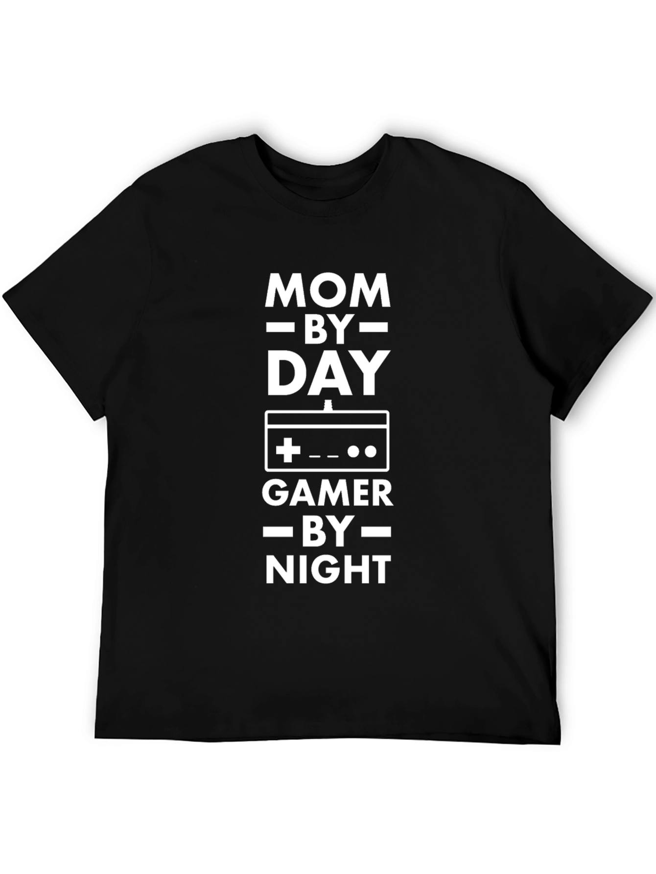 Mom By Day Gamer By Night Graphic Tee