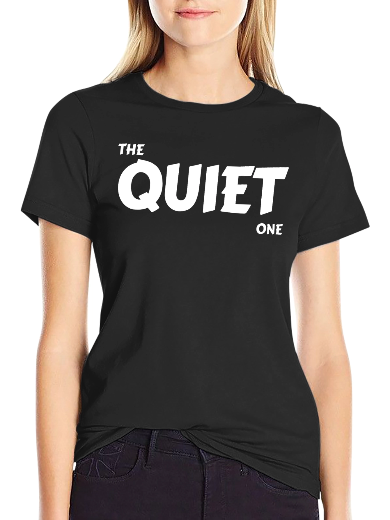 The Quiet One T-Shirt - Black Graphic Tee
