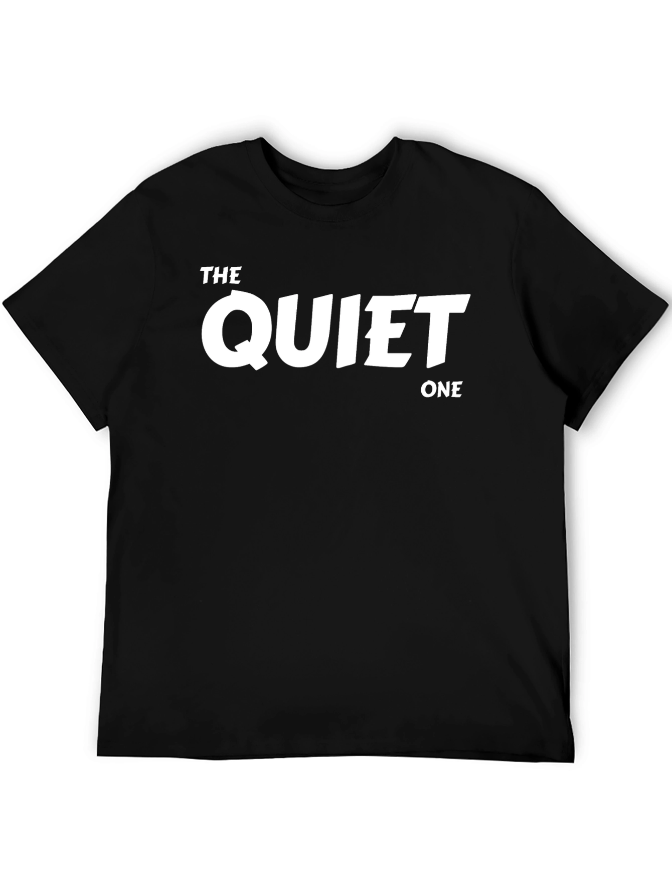 The Quiet One T-Shirt - Black Graphic Tee