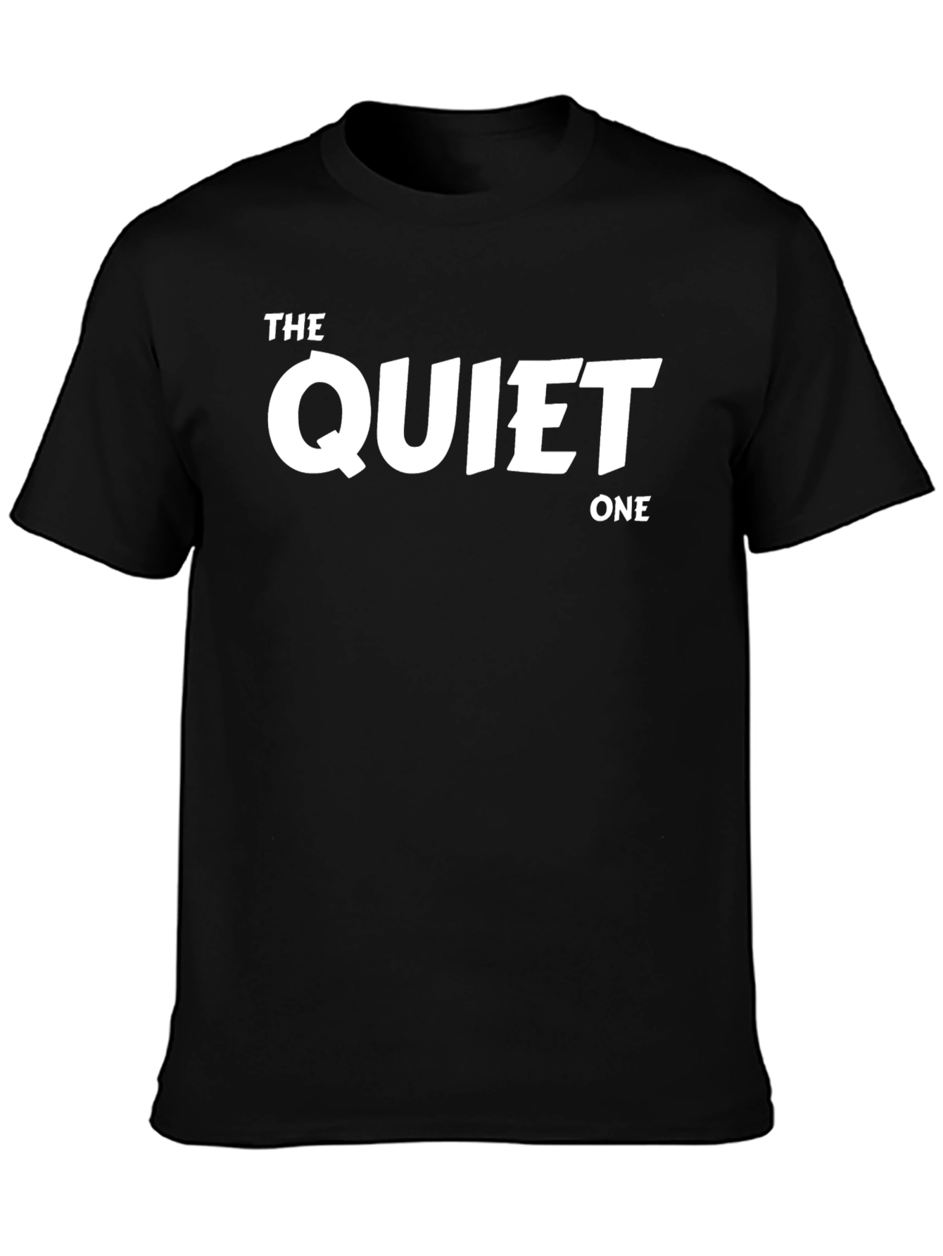 The Quiet One T-Shirt - Black Graphic Tee