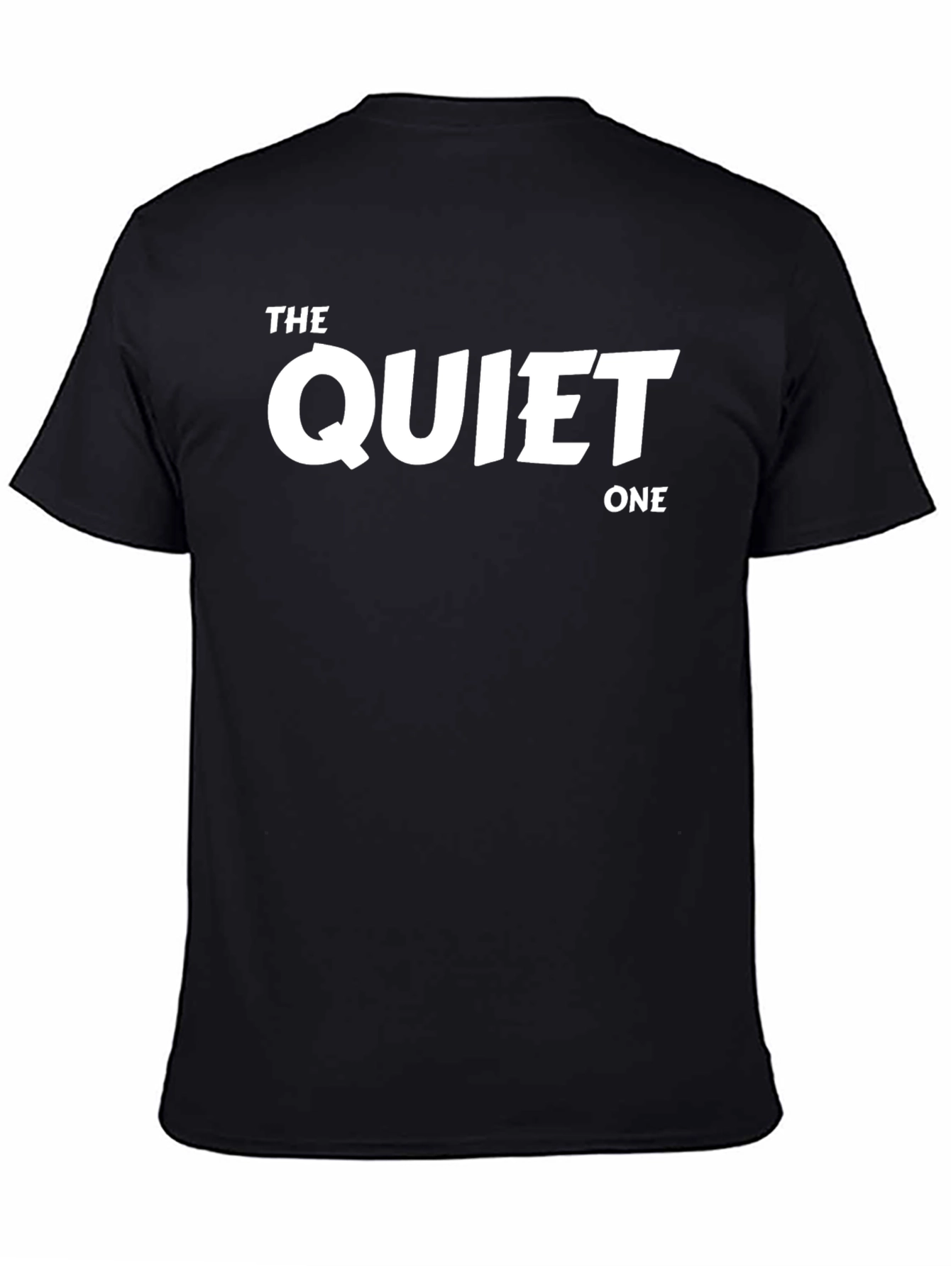 The Quiet One T-Shirt - Black Graphic Tee