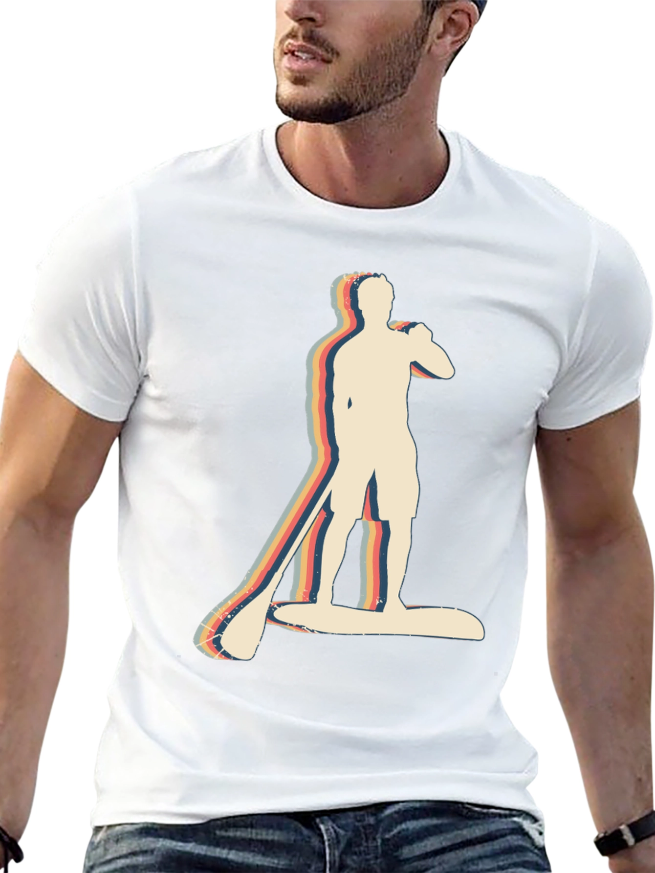 Retro Paddleboard T-Shirt