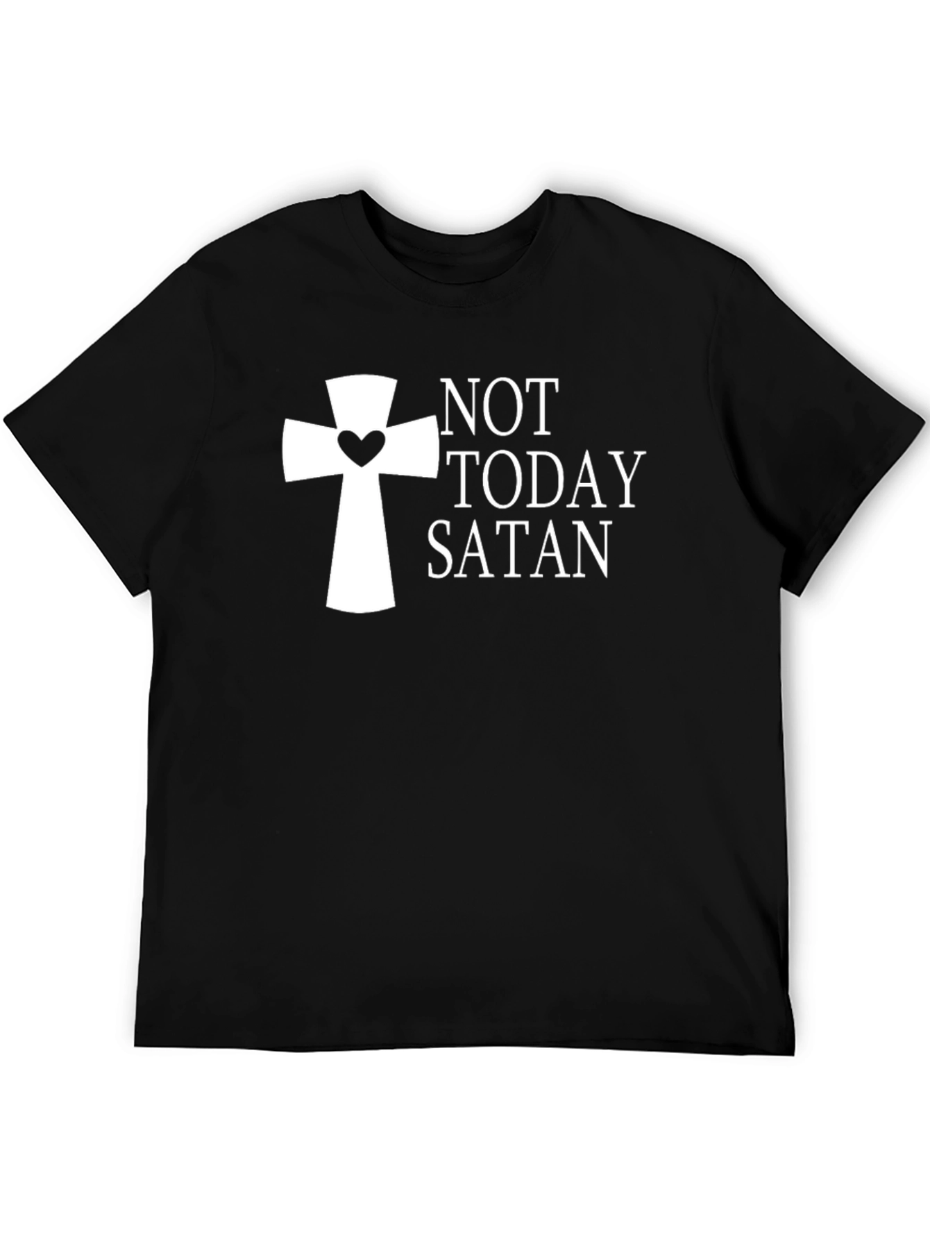 Not Today Satan Graphic T-Shirt